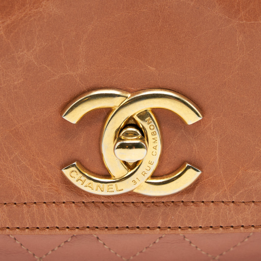 Chanel Quilted Flap Shoulder Bag Pink