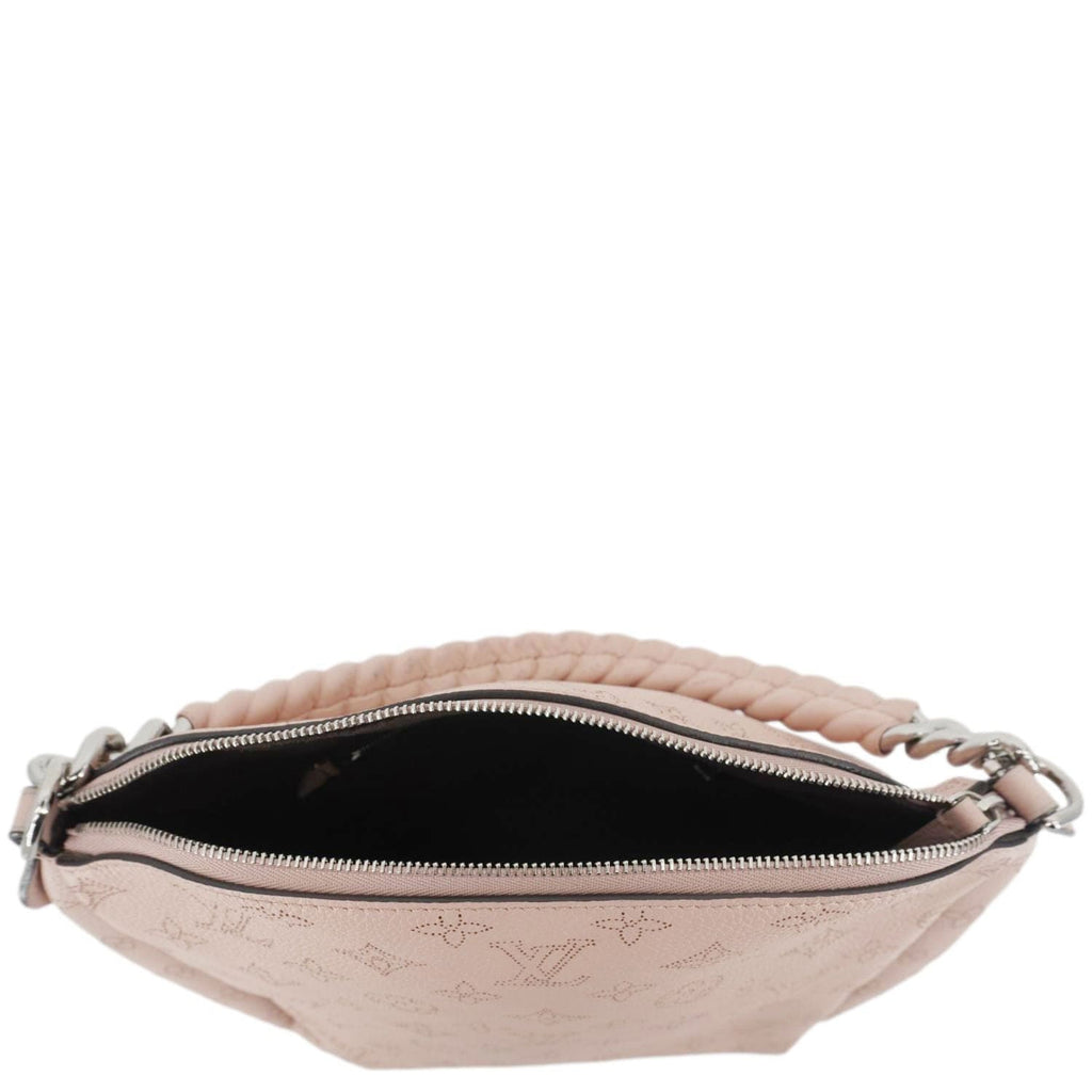 LOUIS VUITTON Babylone BB Mahina Leather Chain Shoulder Bag Magnolia