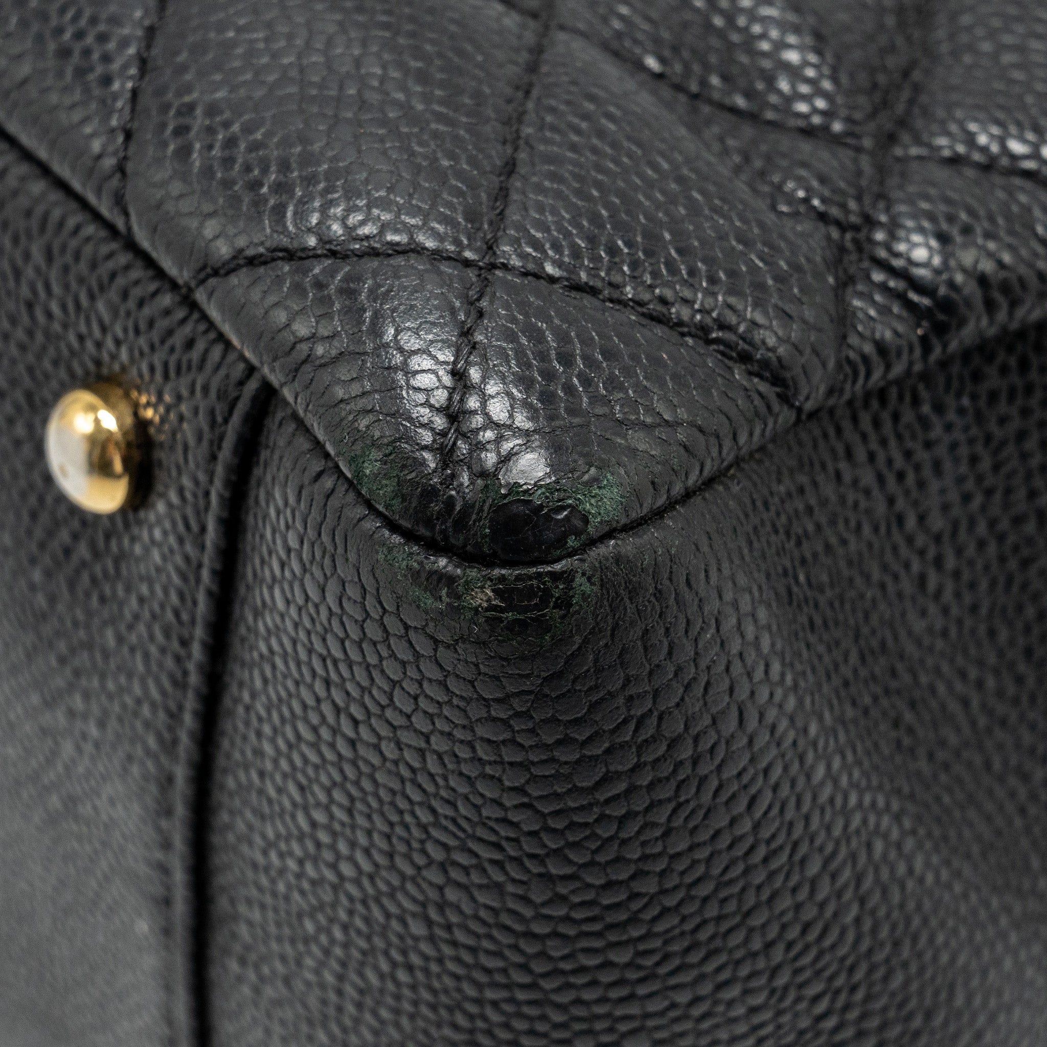 Chanel Grand Shopping Tote Bag XL Caviar Black
