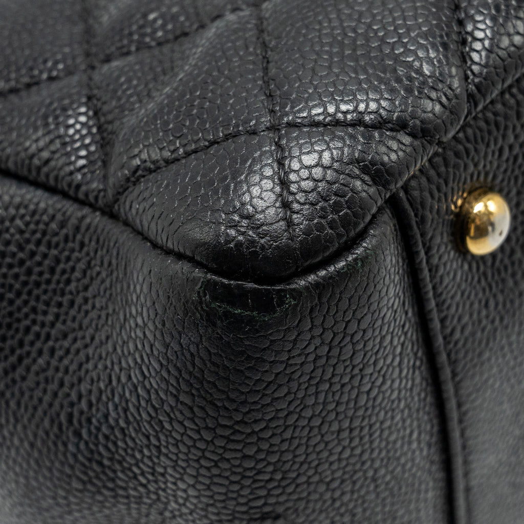 Chanel Grand Shopping Tote Bag XL Caviar Black