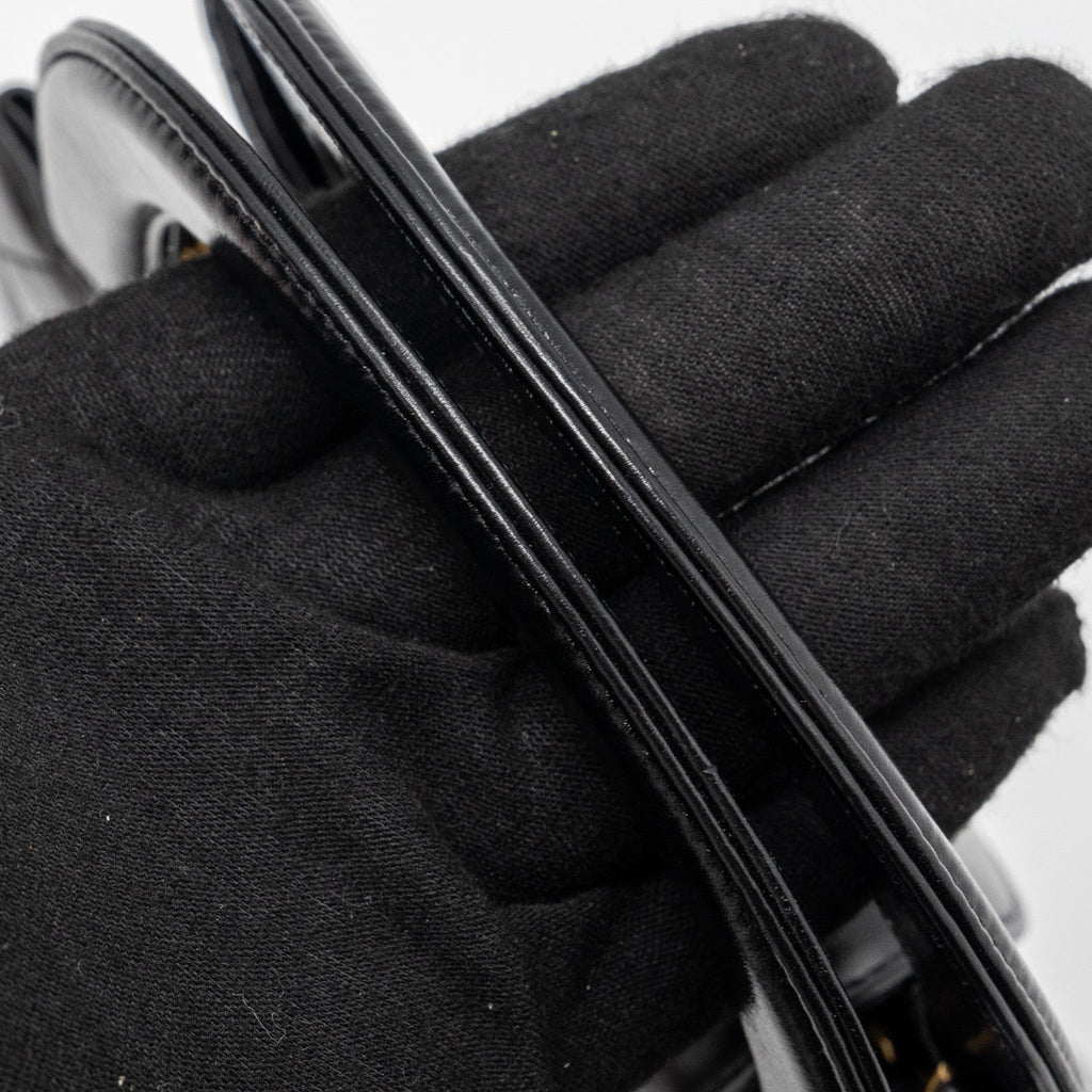 Chanel 23k Mini Shopping Tote Calfskin Black (Microchip)