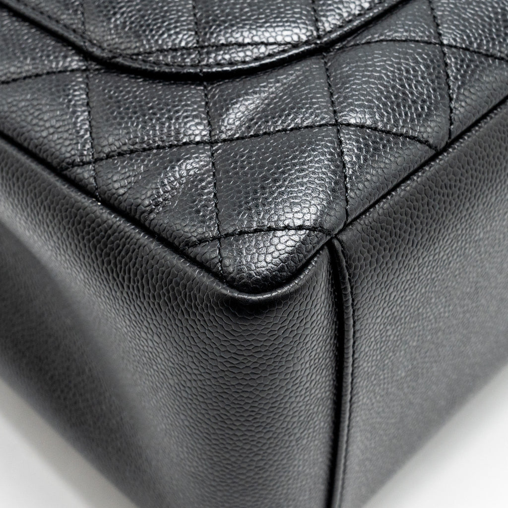 Chanel Grand Shopping Tote bag caviar black