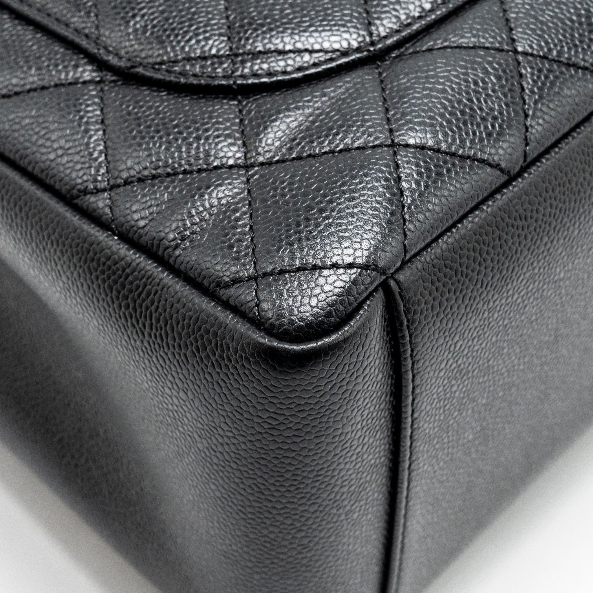 Chanel Grand Shopping Tote bag caviar black