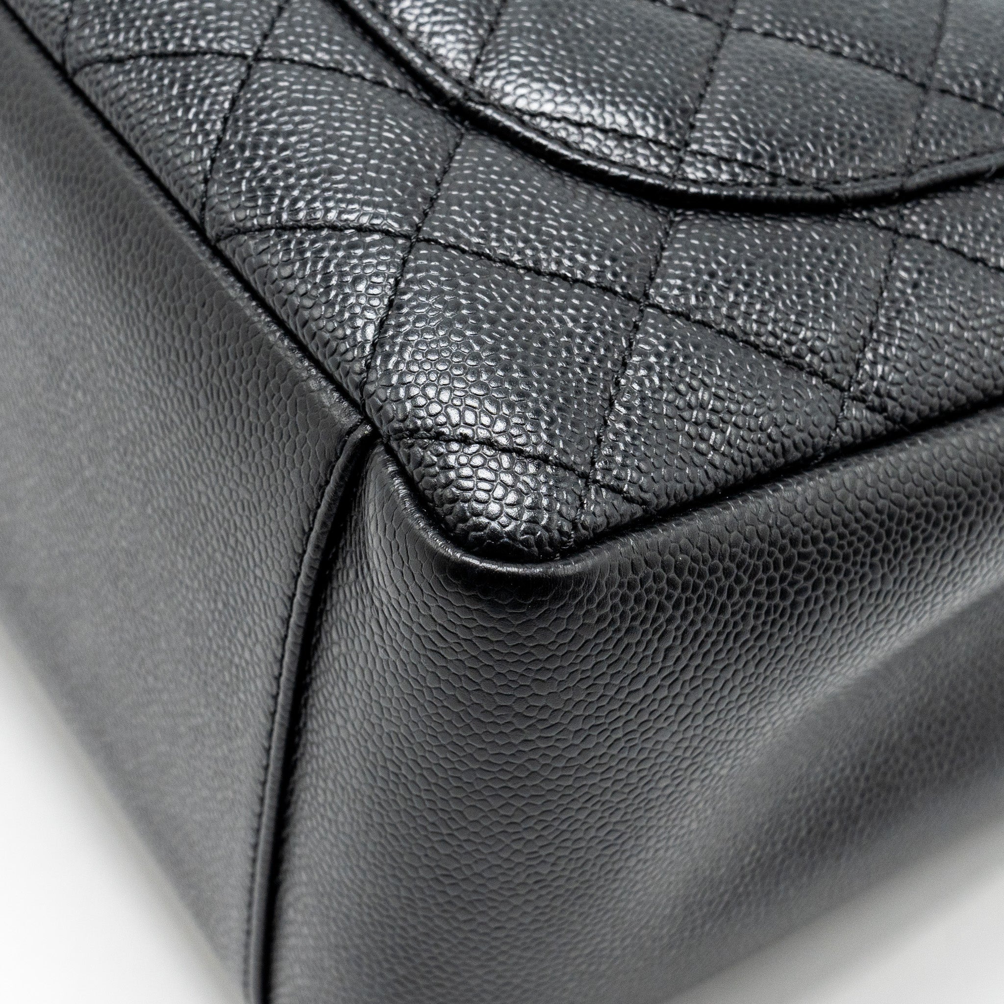Chanel Grand Shopping Tote bag caviar black