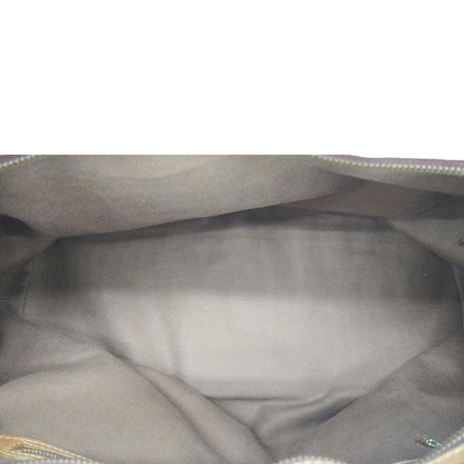 LOUIS VUITTON Chelsea Damier Ebene Shoulder Bag Brown