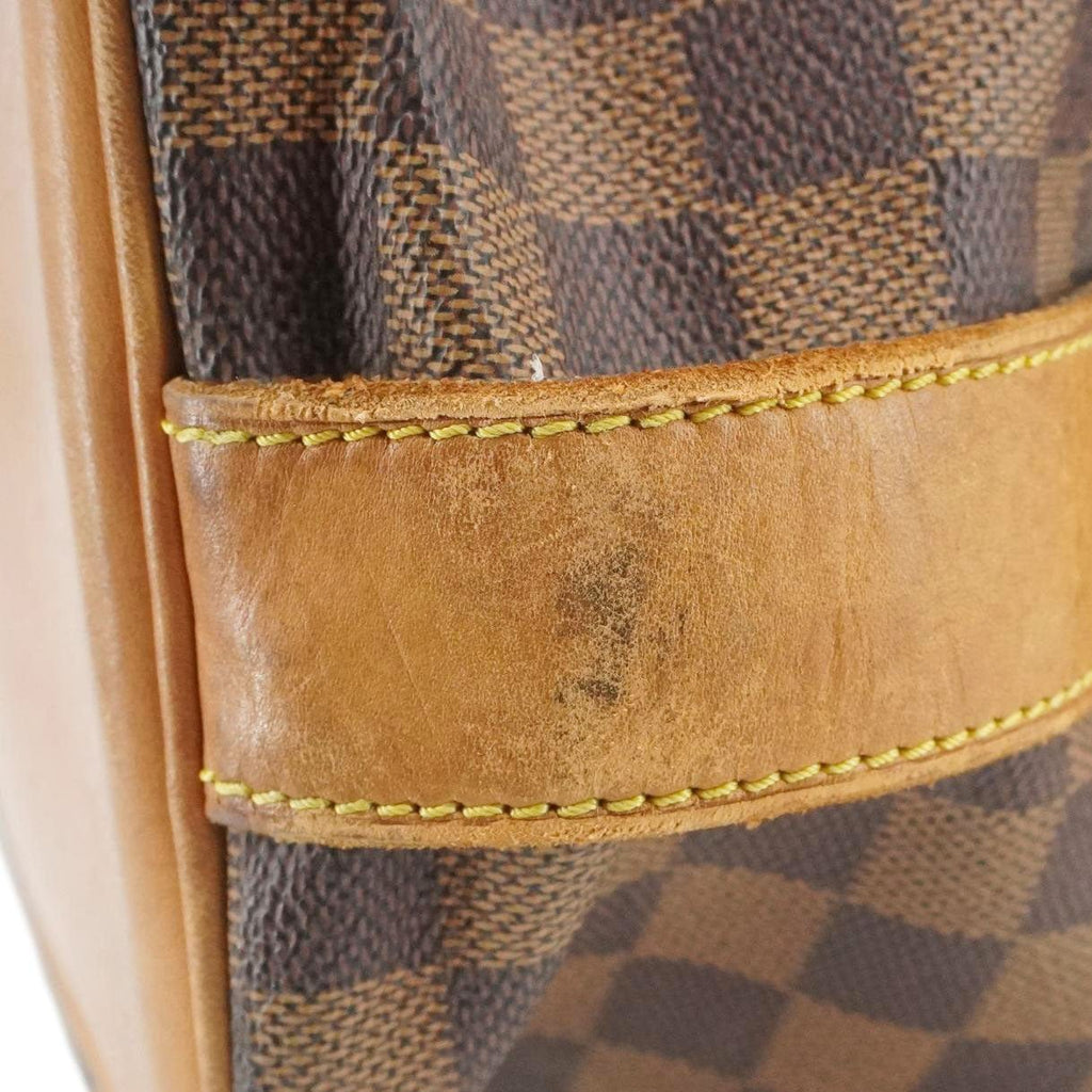LOUIS VUITTON Chelsea Damier Ebene Shoulder Bag Brown