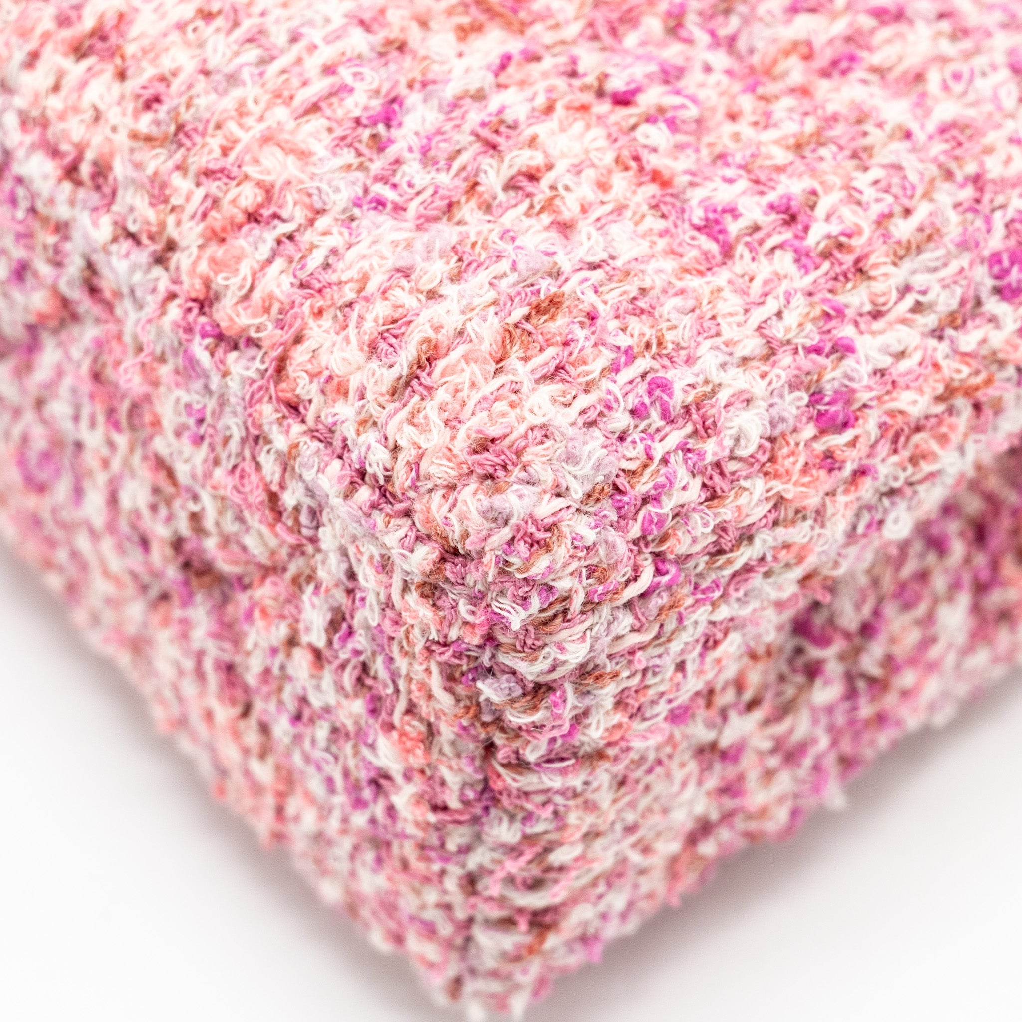 Chanel 24P Mini Kelly/Shopping Tote Tweed Pink/Multicolour  (microchip)