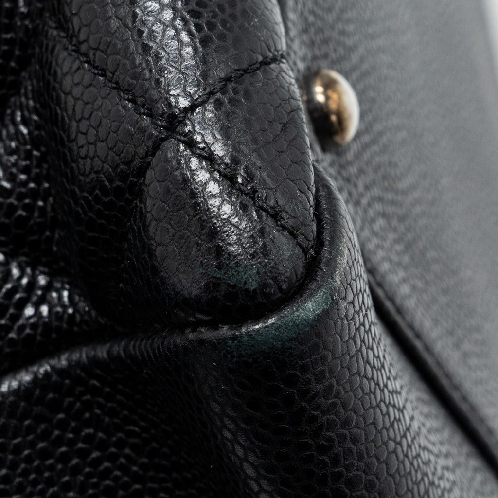 Chanel Grand Shopping Tote XL Caviar Black
