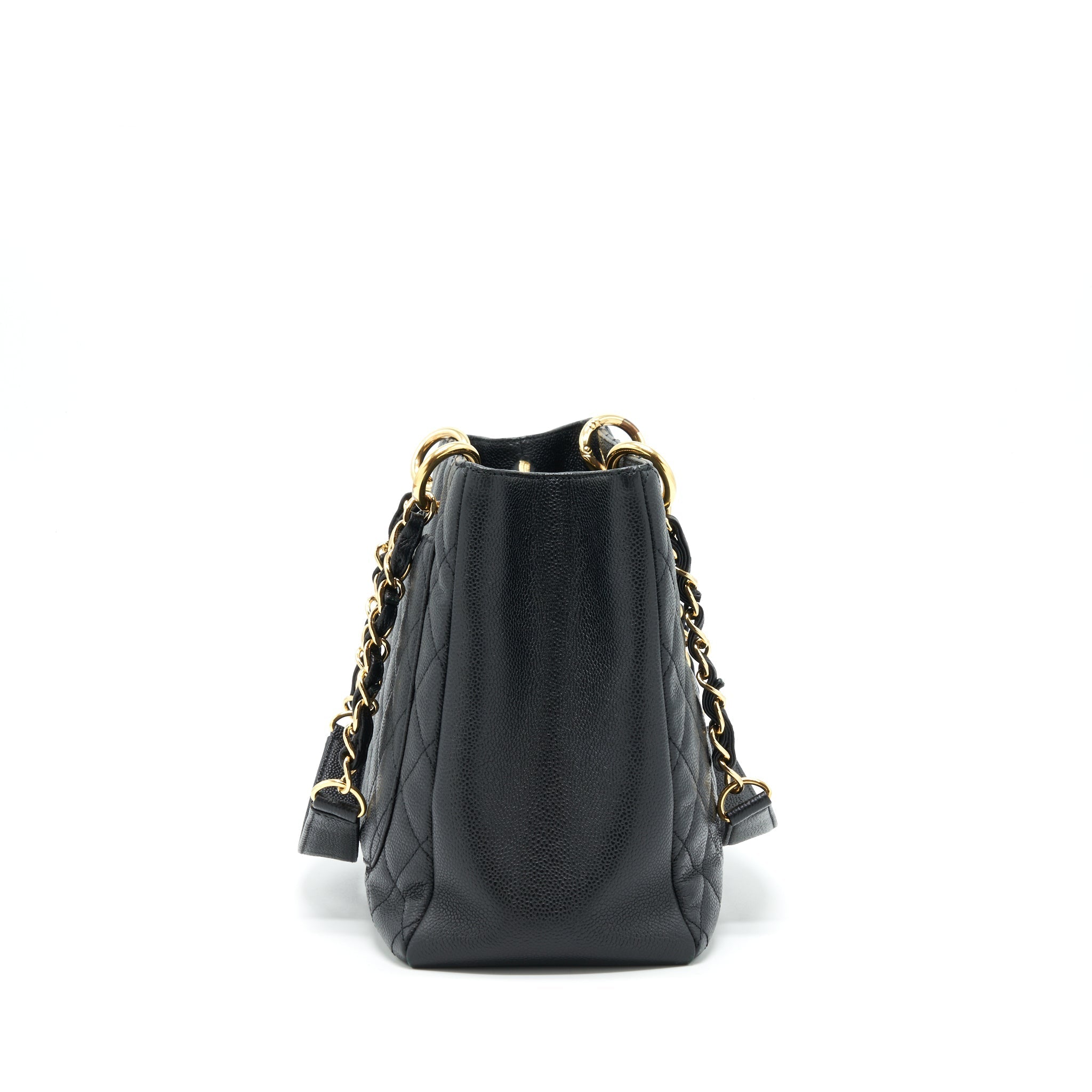 Chanel Grand Shopping Tote Bag Caviar Black