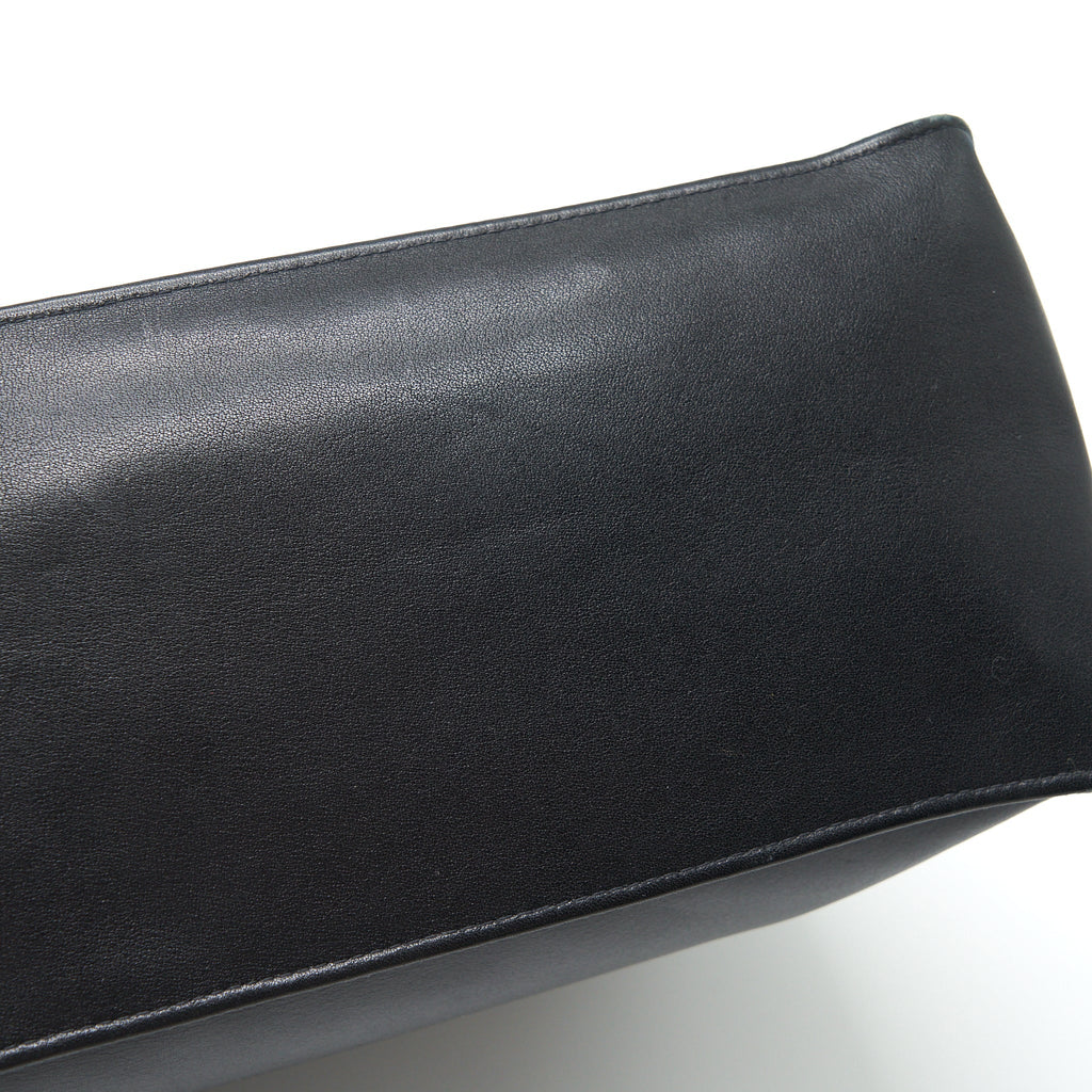 Chanel Vintage CC Timeless Shopping Tote Lambskin Black