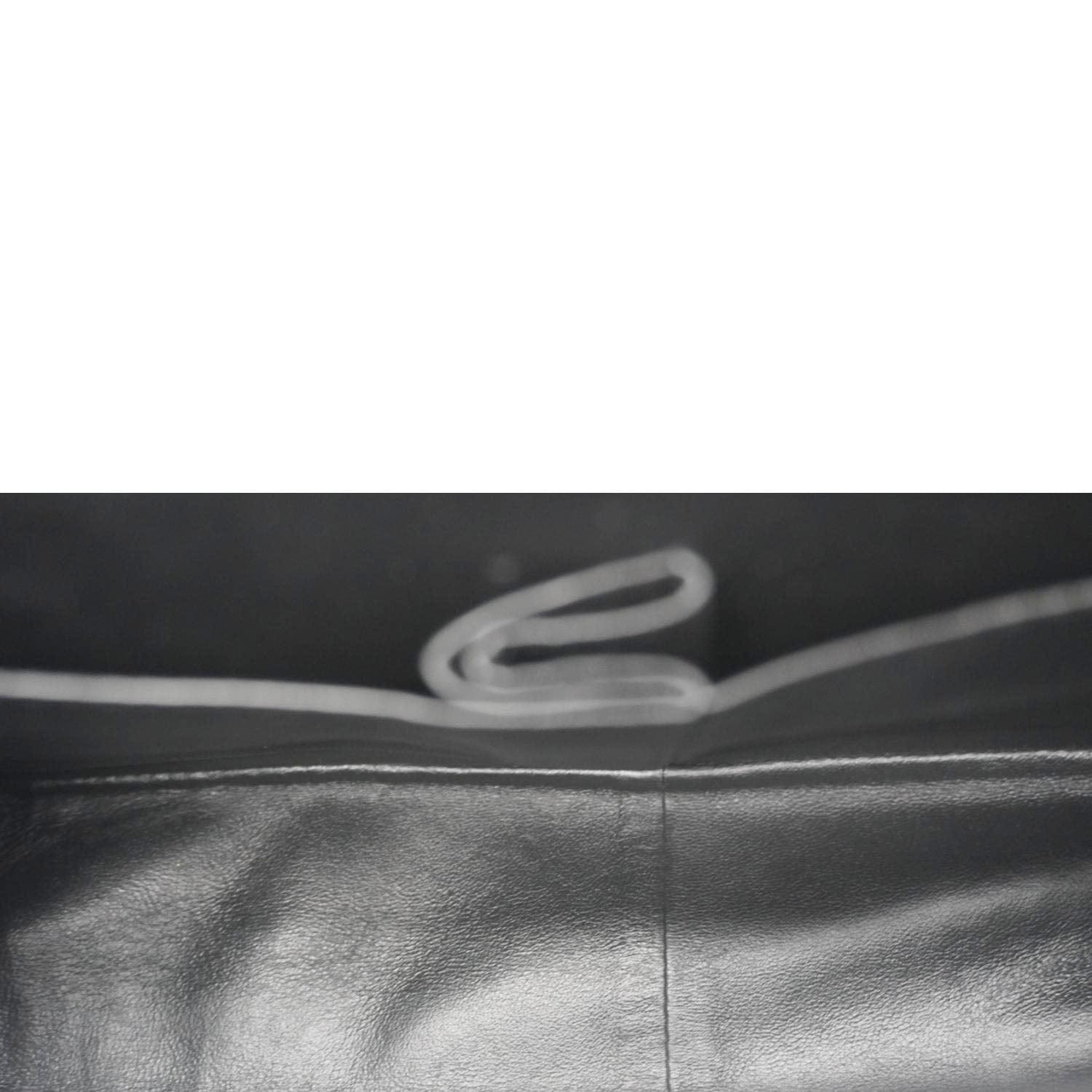 CHANEL Classic Double Flap Quilted Patent Leather Shoulder Bag Dark Green
