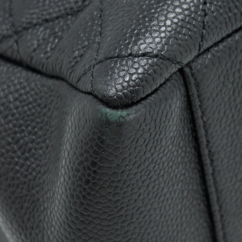 Chanel Grand Shopping Tote Bag Caviar Black