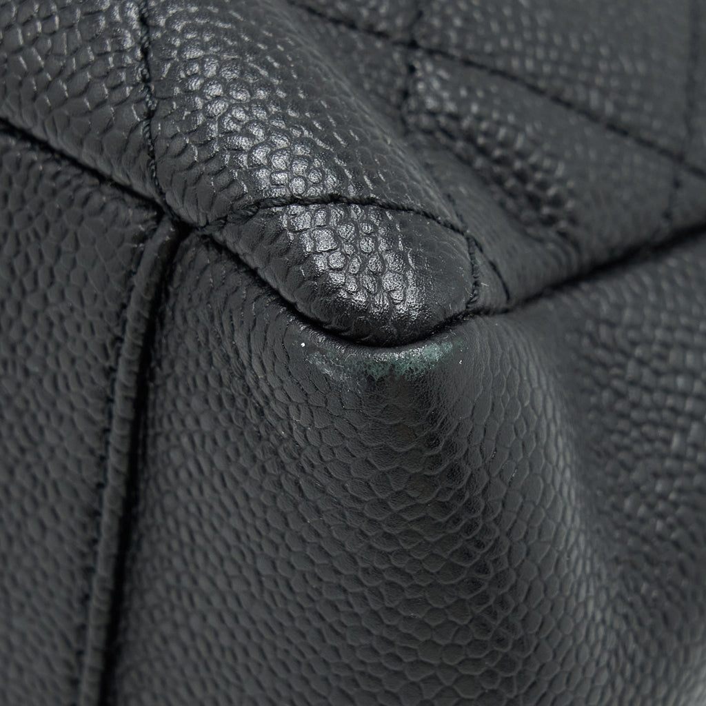Chanel Grand Shopping Tote Bag Caviar Black
