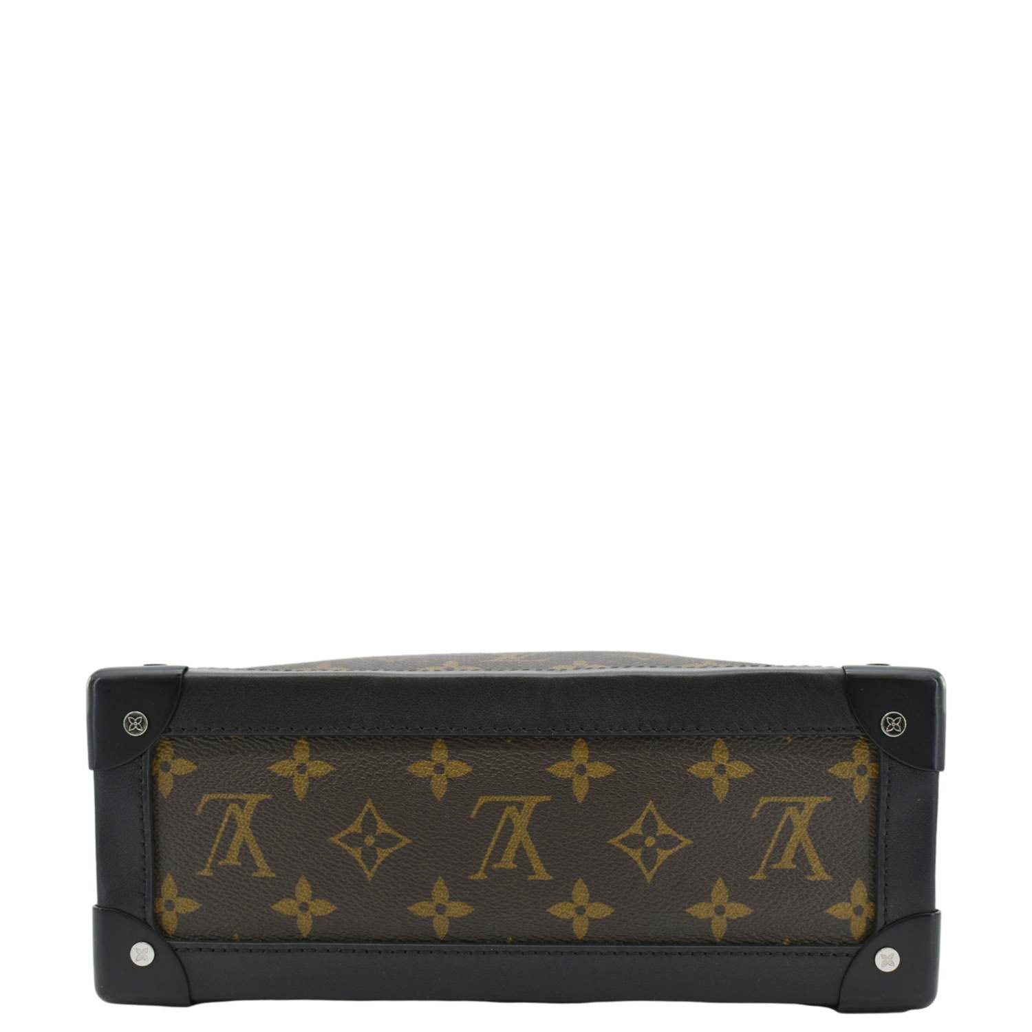 LOUIS VUITTON Solar Ray Soft Trunk Monogram Canvas Shoulder Bag Brown