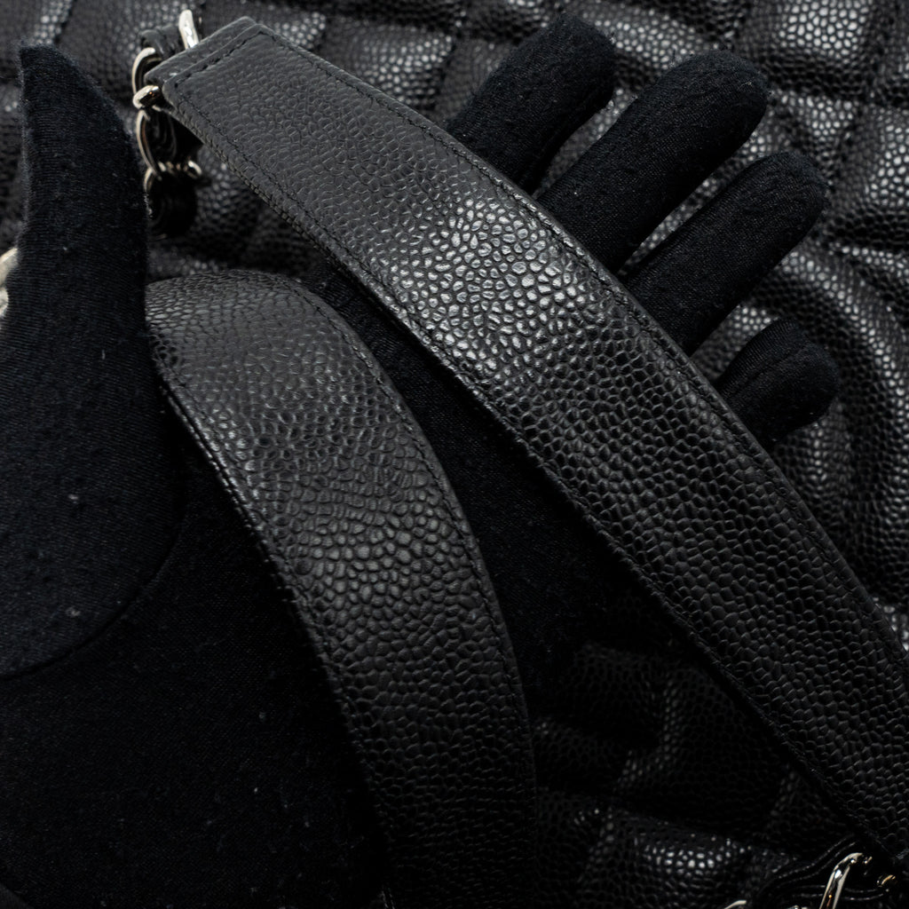 Chanel Grand Shopping Tote Caviar Black
