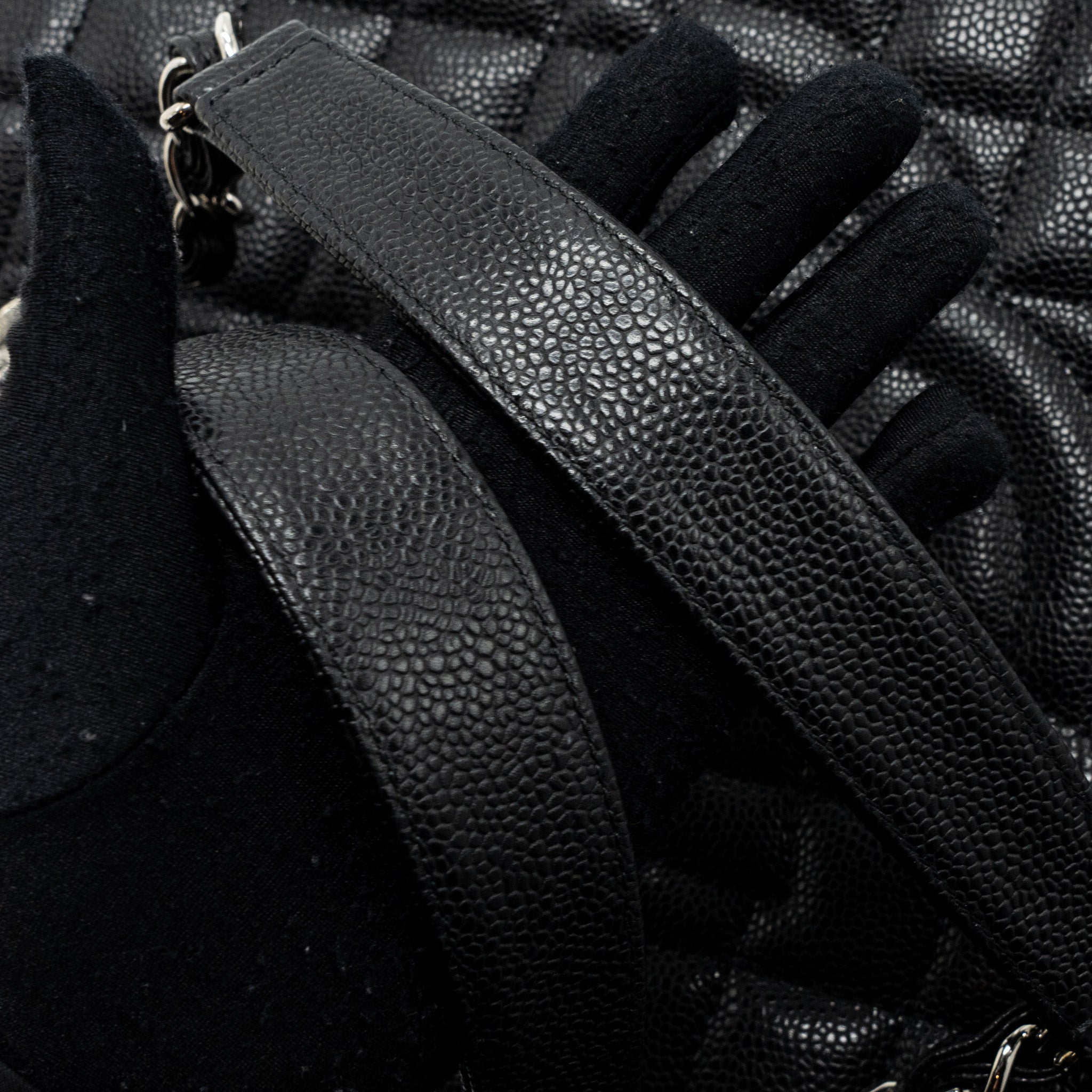 Chanel Grand Shopping Tote Caviar Black