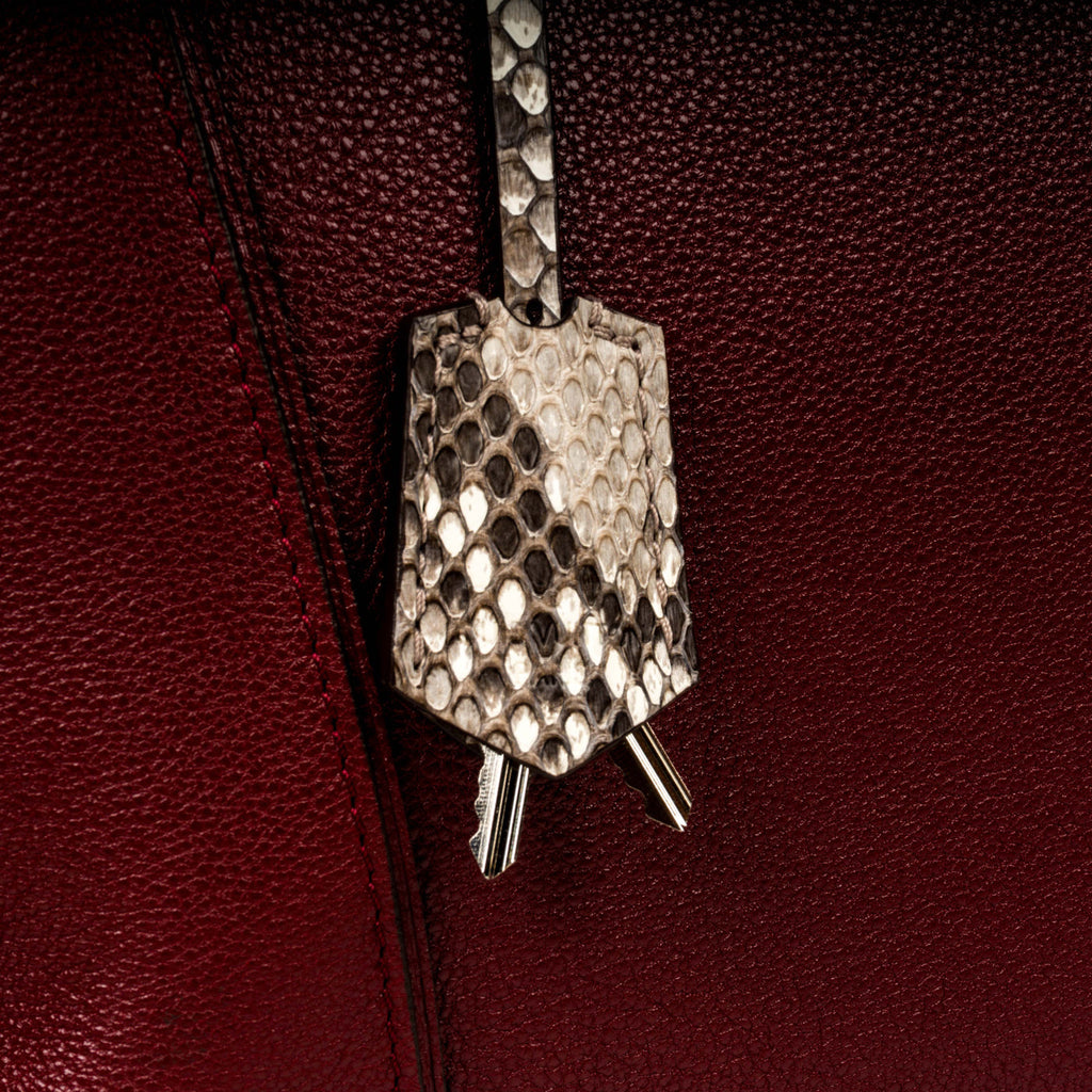 Louis Vuitton Lockit Python Tote