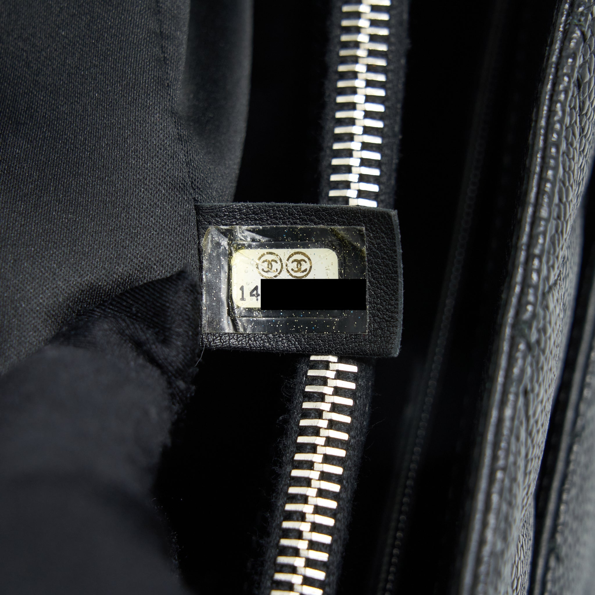 Chanel Grand Shopping Tote Caviar Black