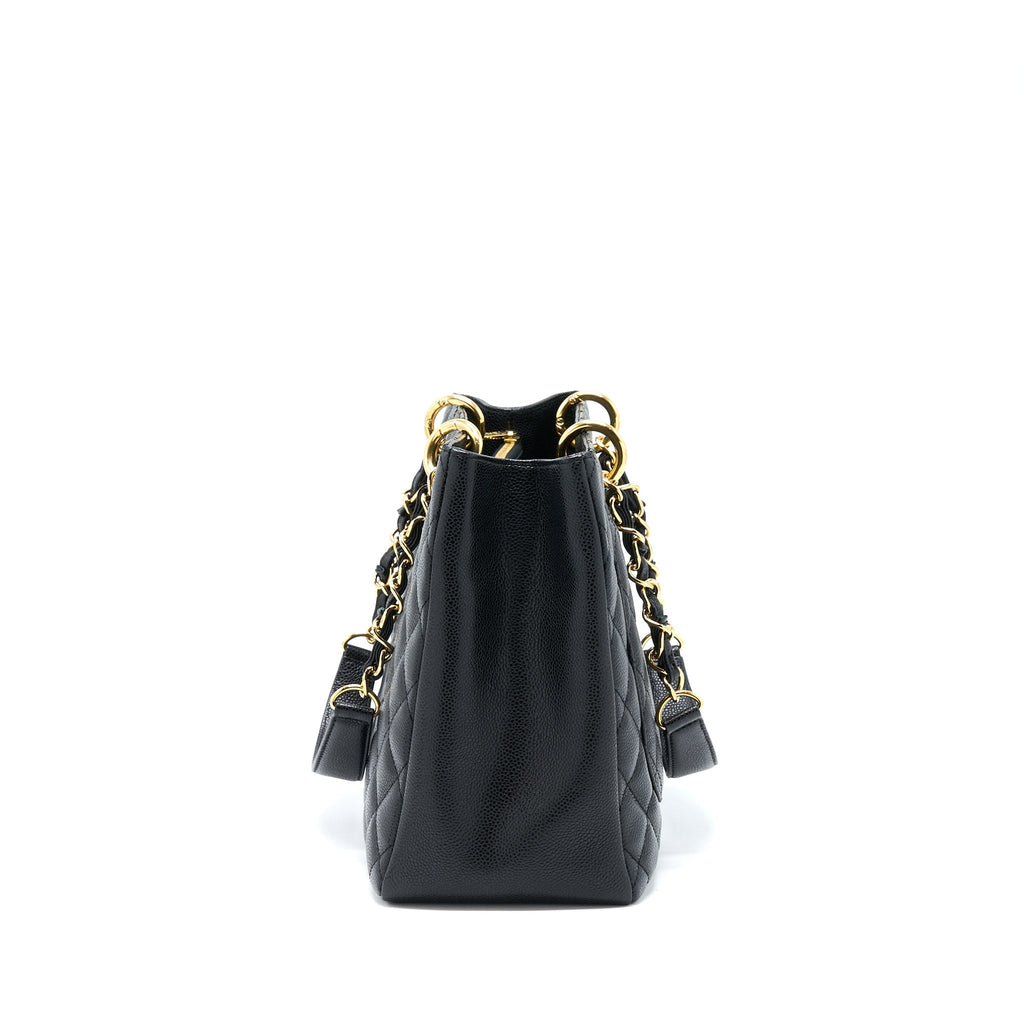 Chanel Grand Shopping Tote Bag Caviar Black