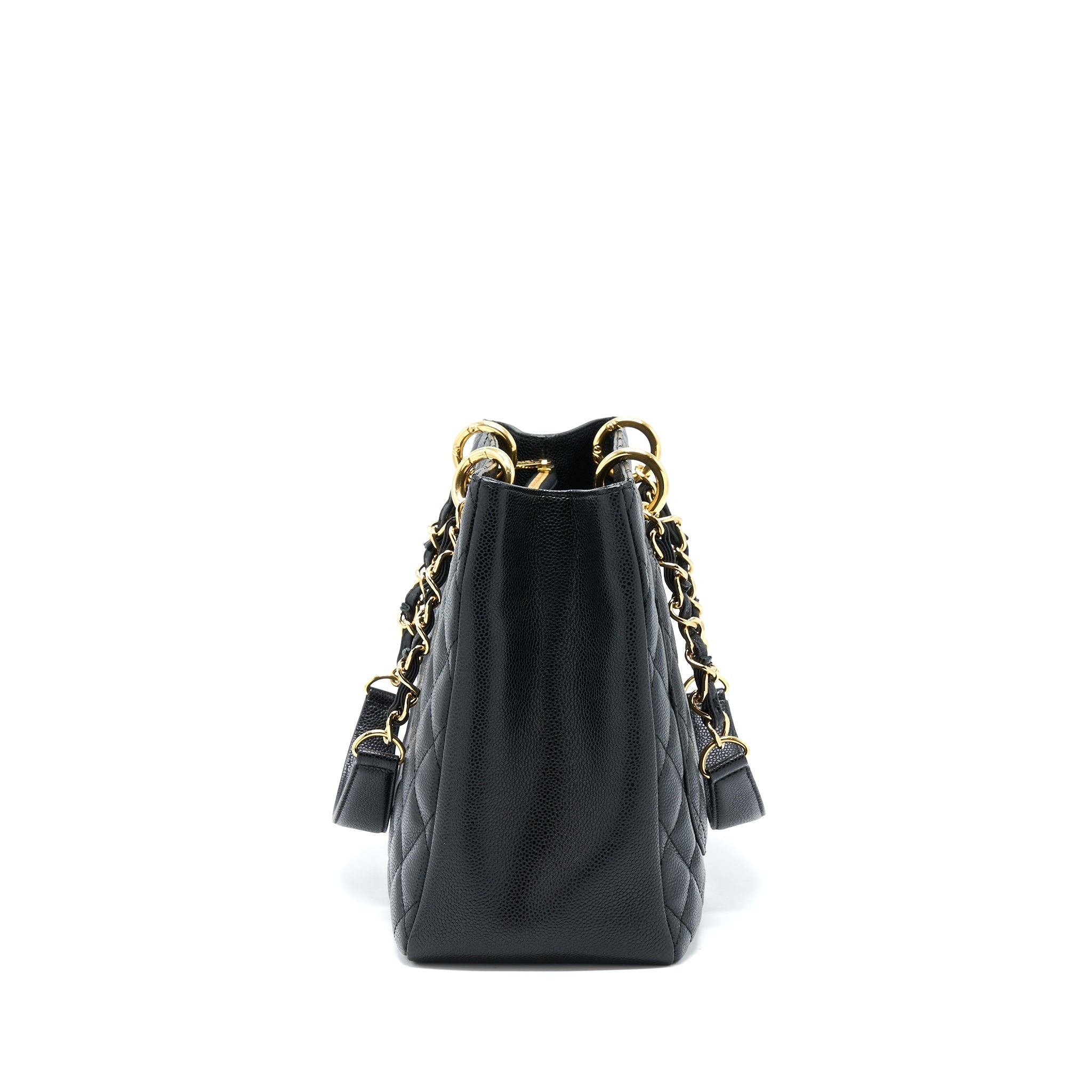 Chanel Grand Shopping Tote Bag Caviar Black