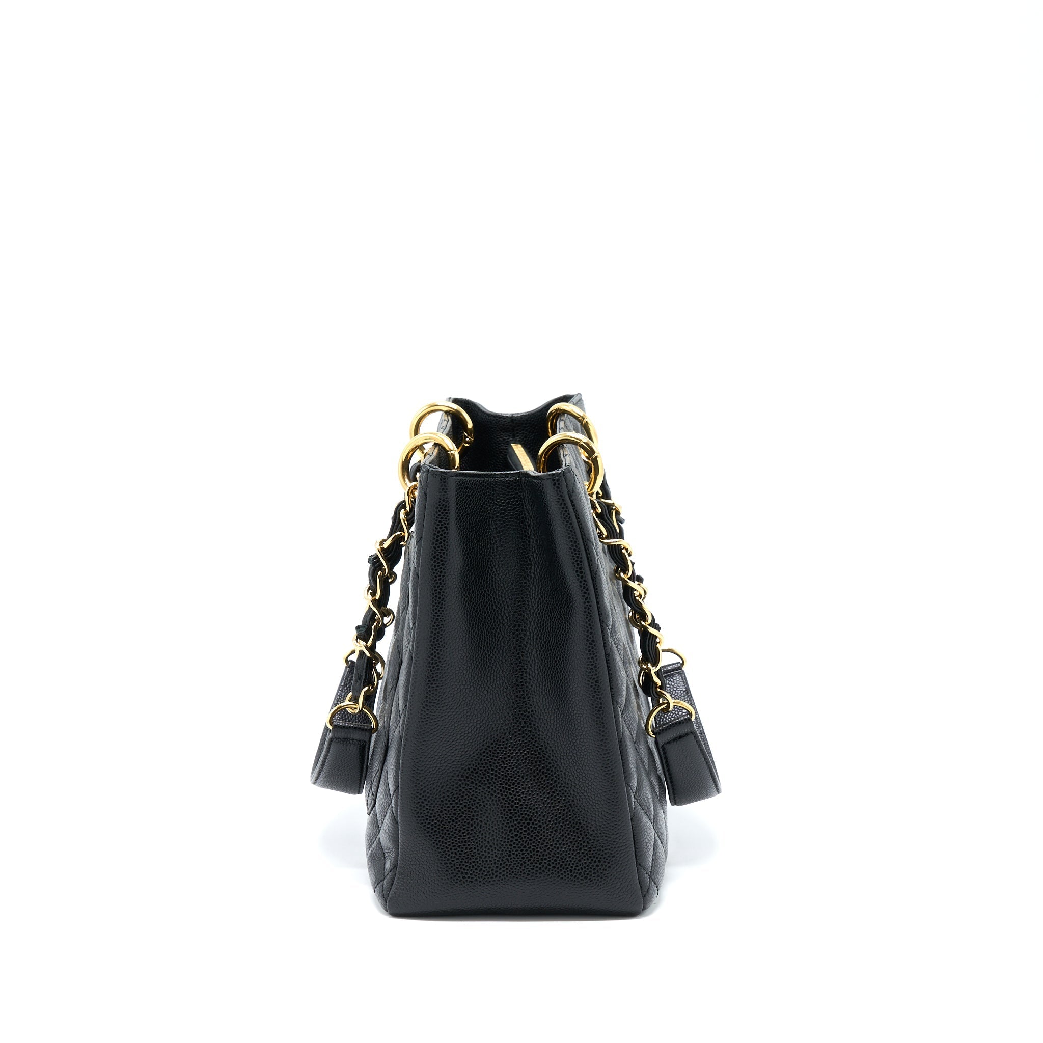 Chanel Grand Shopping Tote Bag Caviar Black