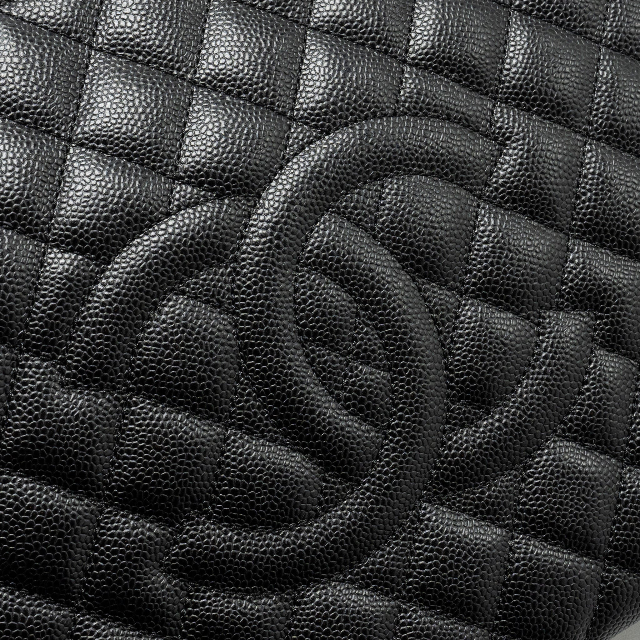Chanel Grand Shopping Tote Caviar BLACK