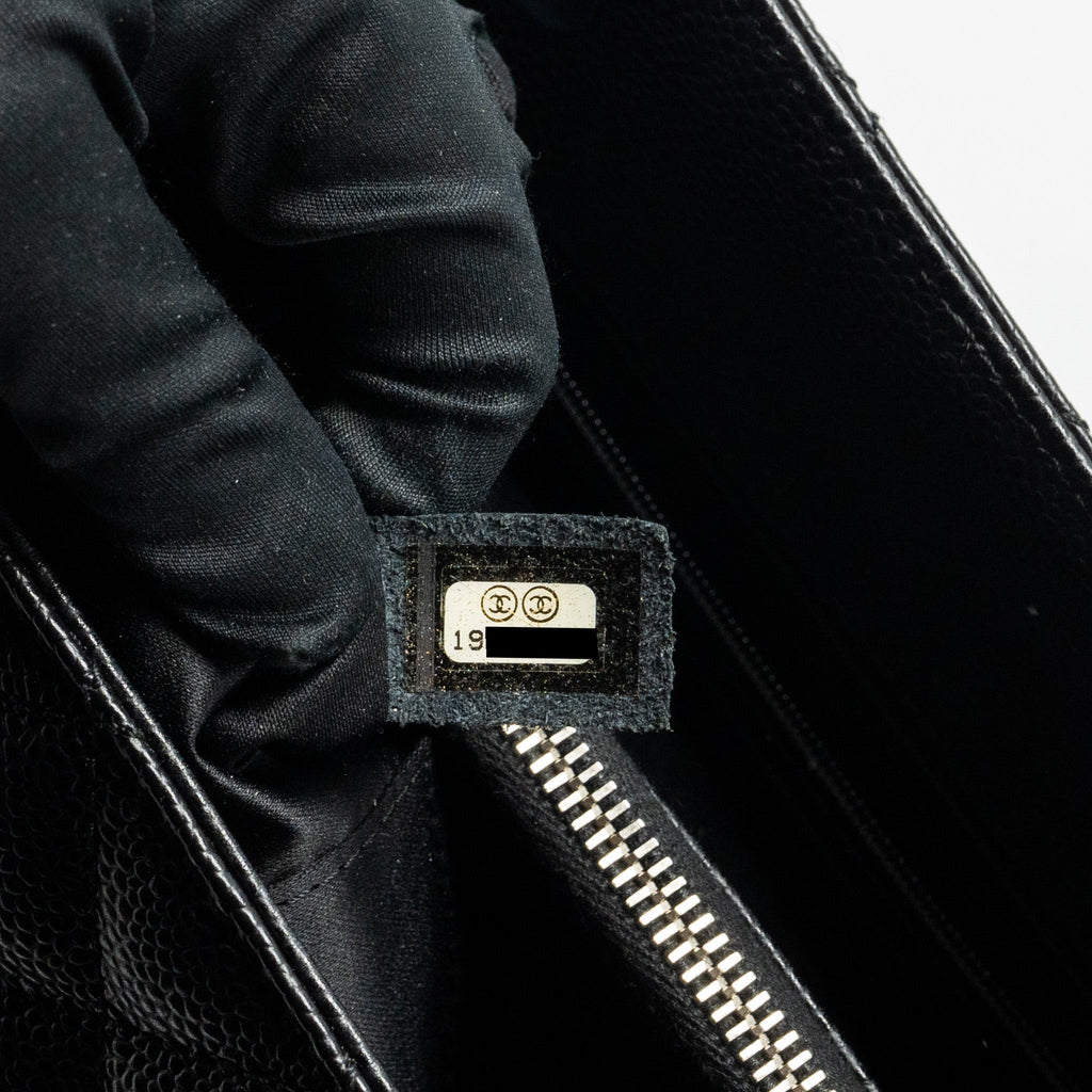 Chanel Grand Shopping Tote Caviar BLACK