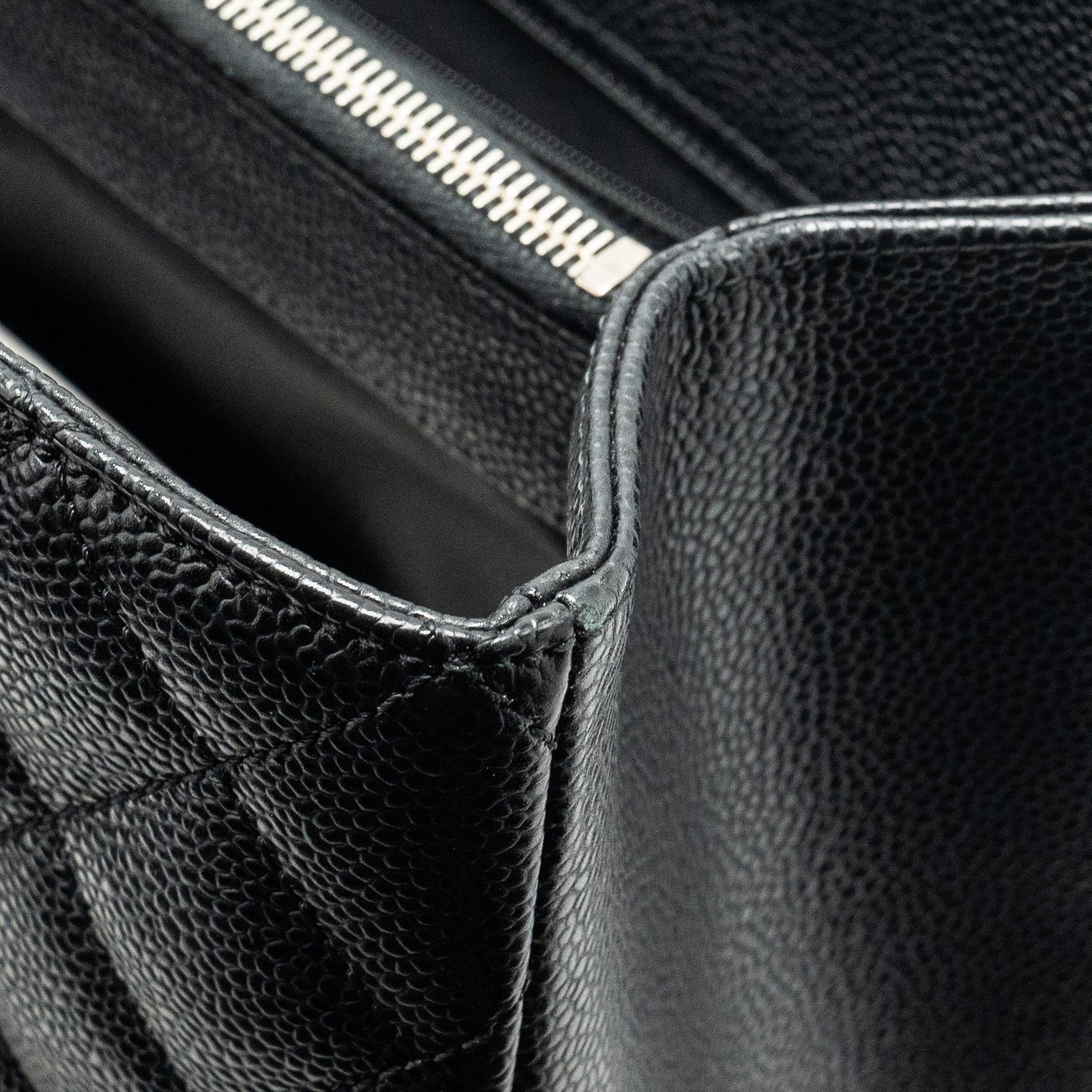Chanel Grand Shopping Tote Caviar BLACK