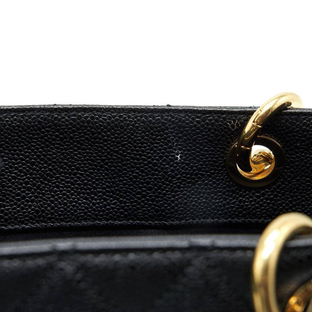 Chanel Grand Shopping Tote Caviar Black