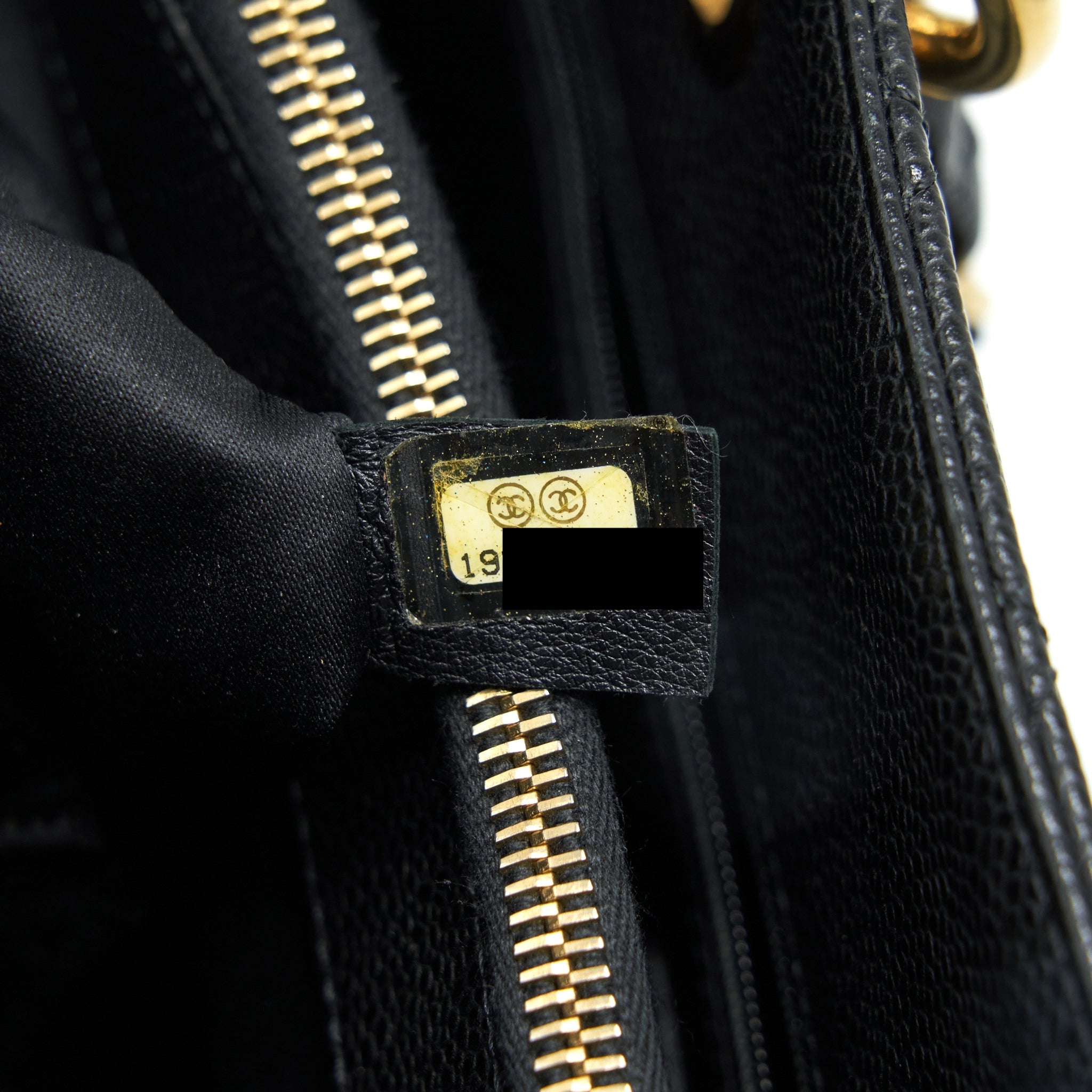 Chanel Grand Shopping Tote Caviar Black