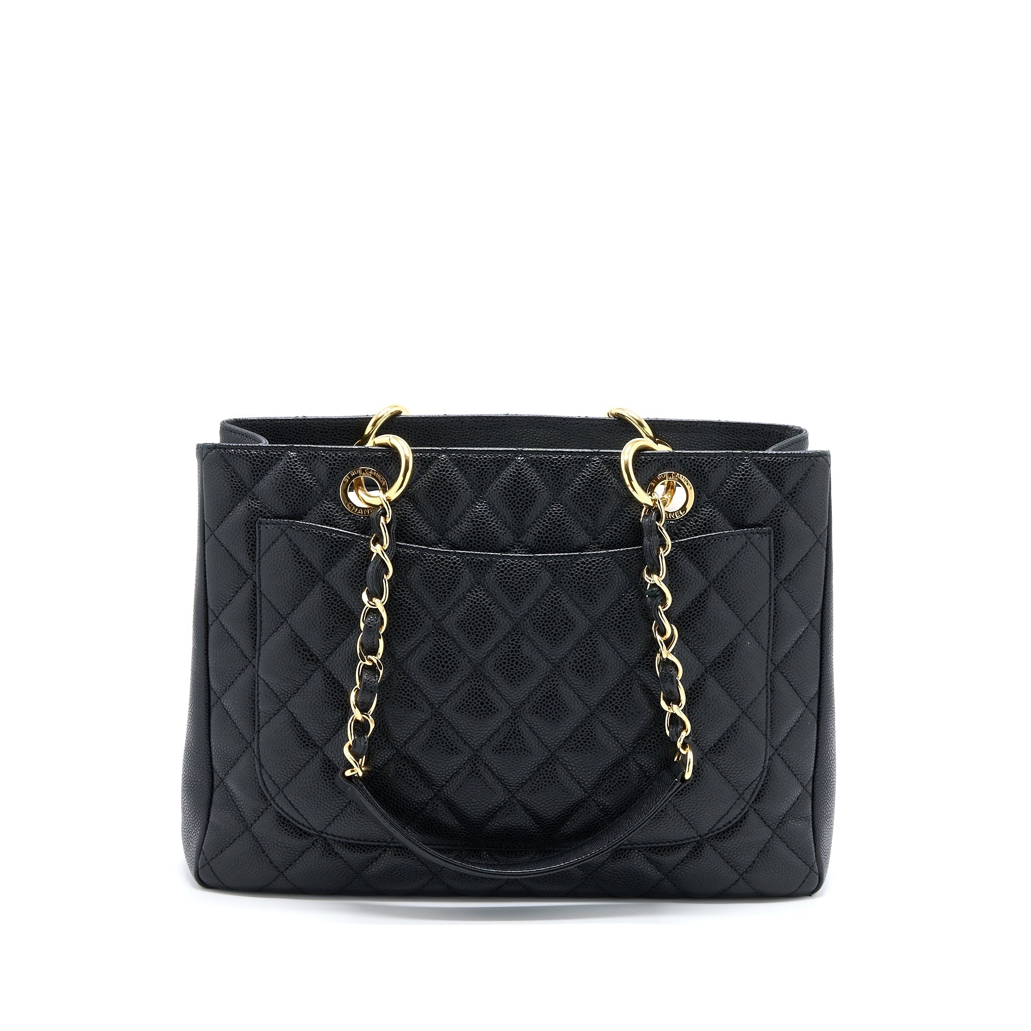 Chanel Grand Shopping Tote / GST Caviar Black