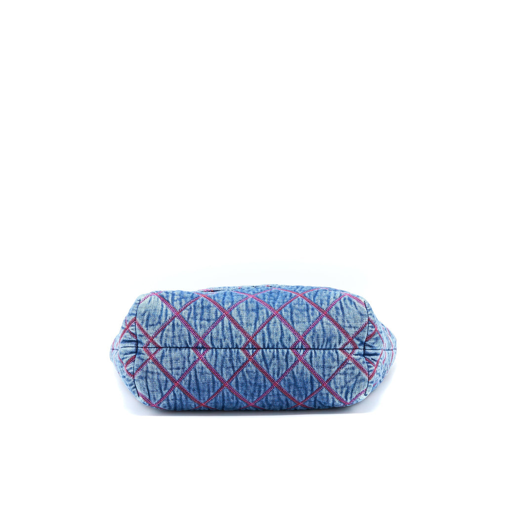 Chanel COCO Beach Denim Tote Bag  (Microchip)
