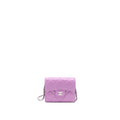 Chanel Clutch On Chain Lambskin Purple