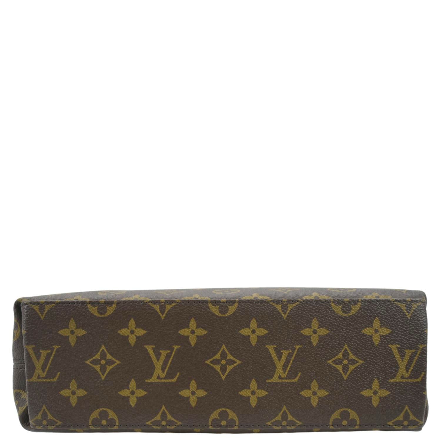 LOUIS VUITTON Tuileries Besace Monogram Canvas Shoulder Bag Bruyere