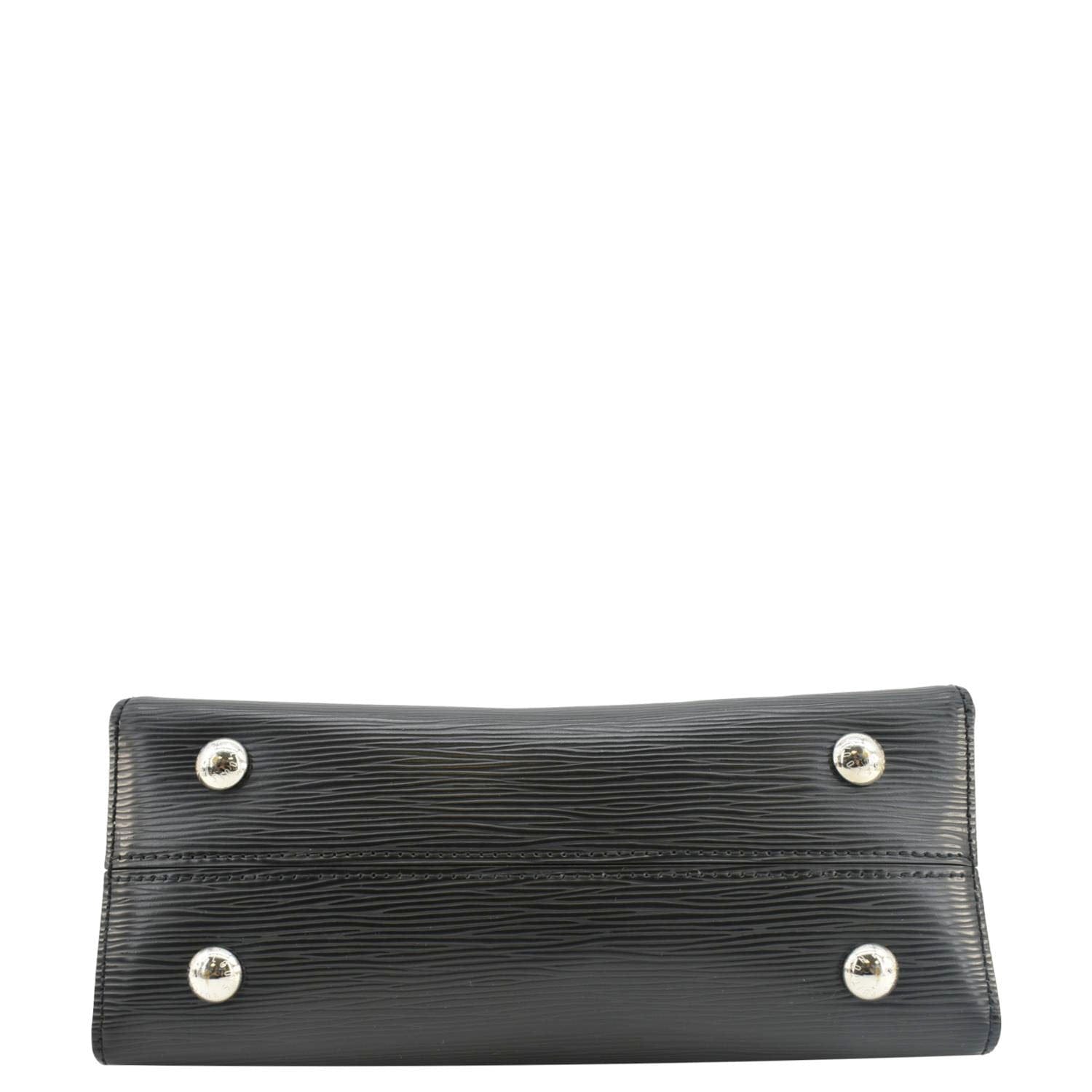 LOUIS VUITTON Grenelle PM Epi Leather Shoulder Bag Black