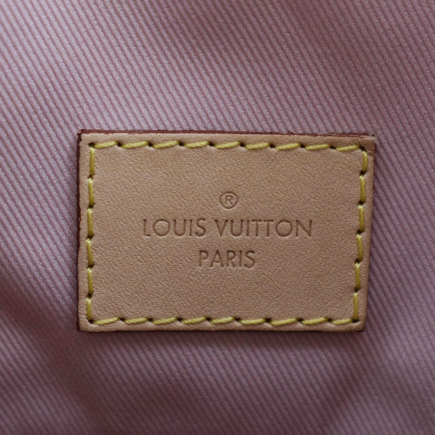 LOUIS VUITTON Graceful MM Damier Azur Shoulder Bag White
