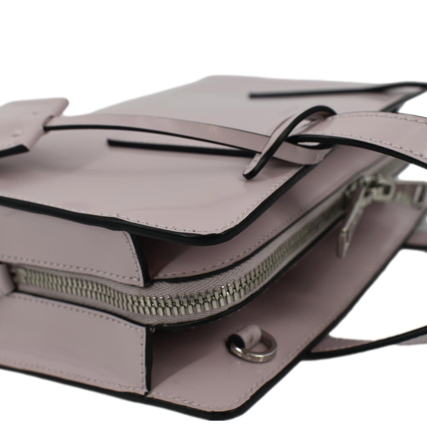 PRADA Re-Edition 1995 Brushed Leather Shoulder Bag Light Pink