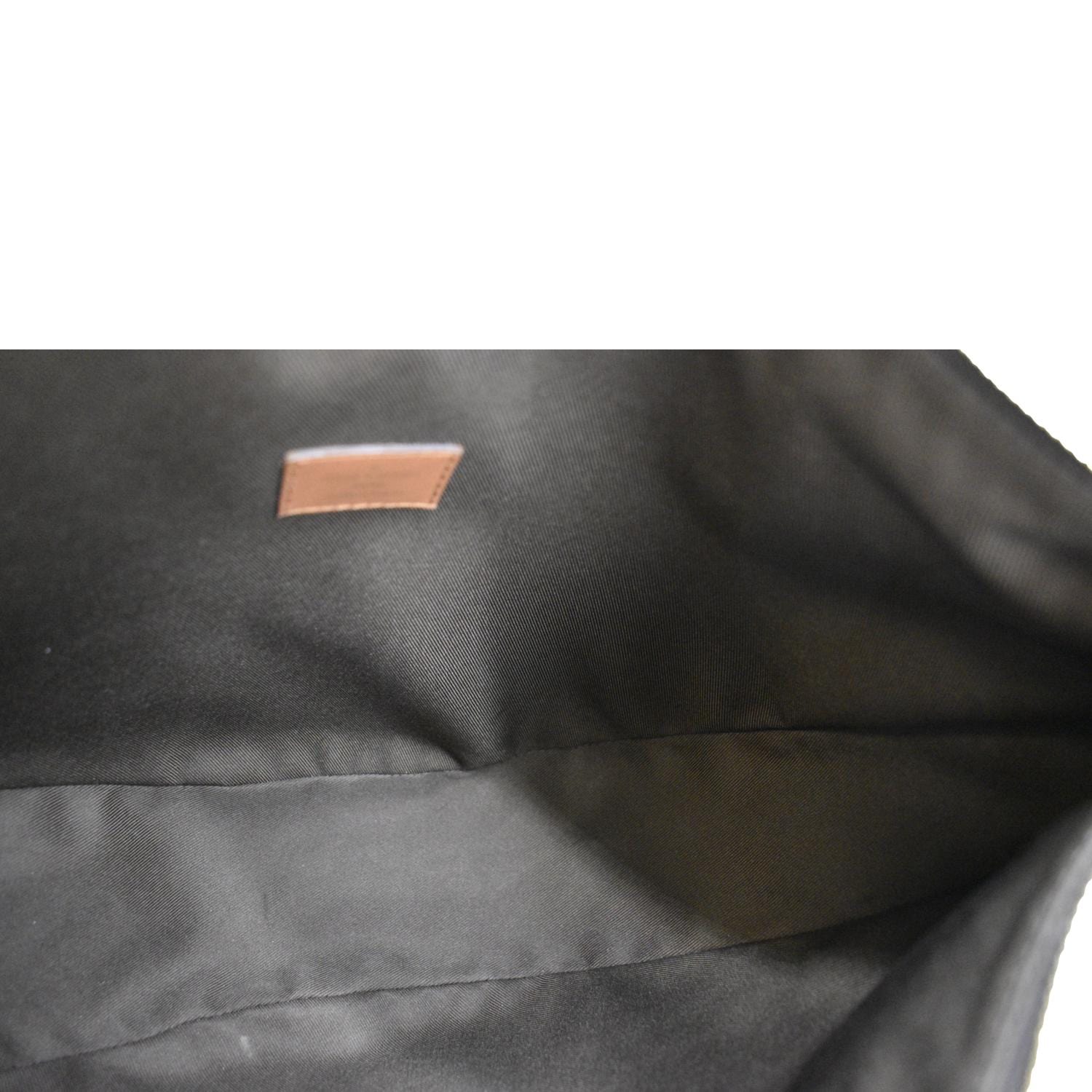 LOUIS VUITTON Loop Reverse Monogram Canvas Shoulder Bag Brown