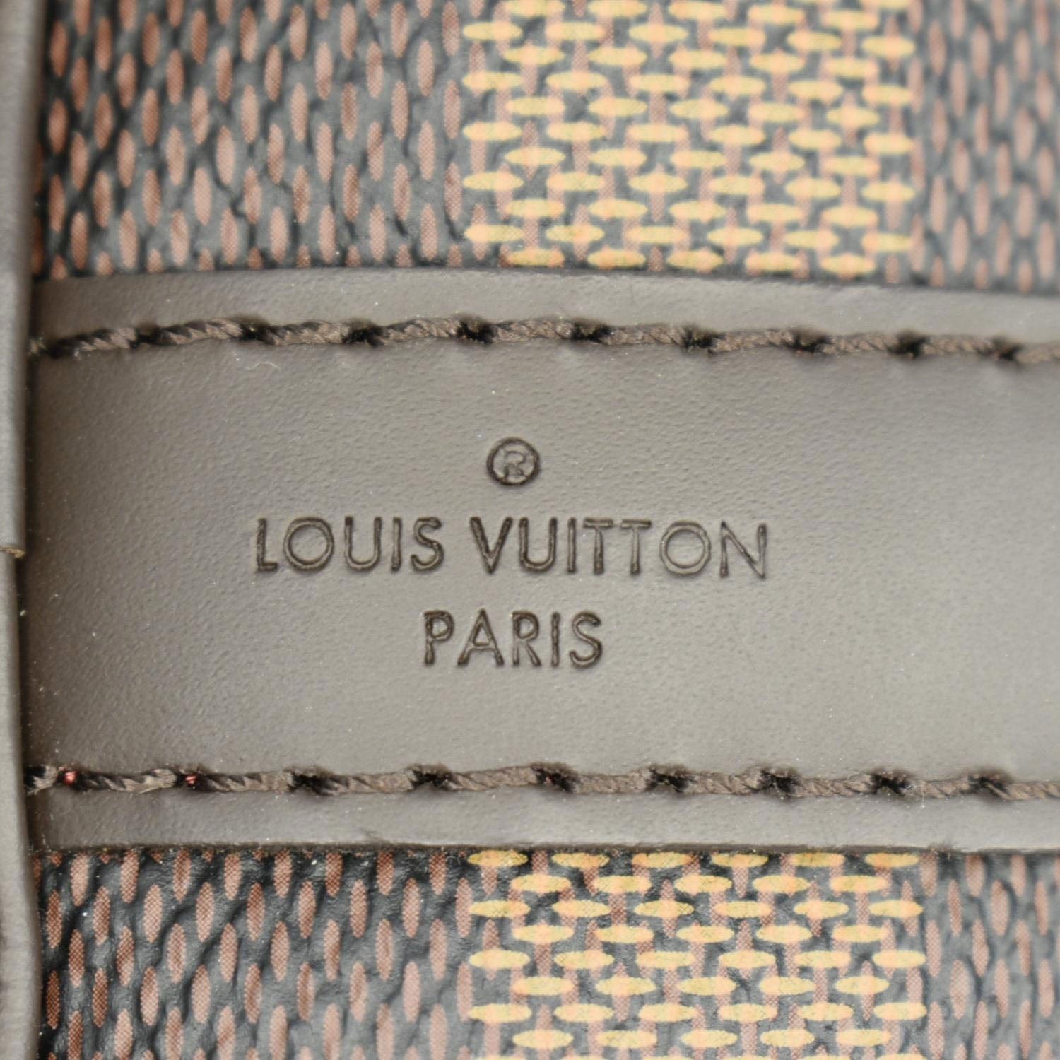 LOUIS VUITTON Speedy 25 Bandouliere Damier Ebene Shoulder Bag Brown