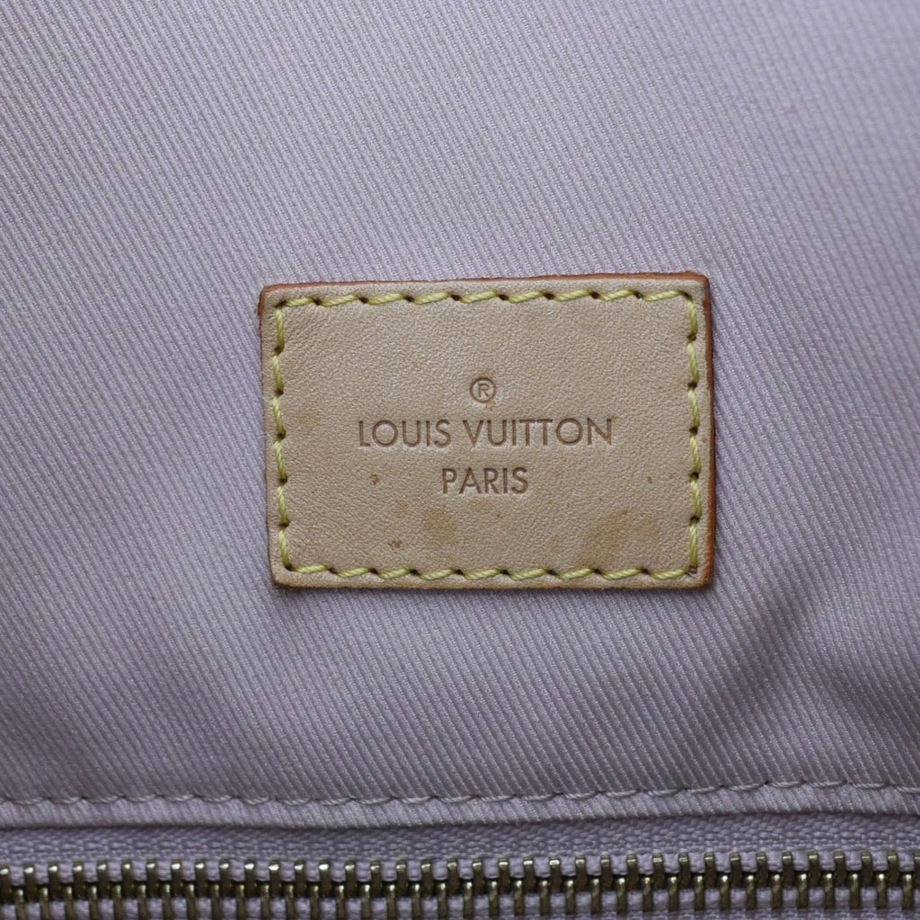 LOUIS VUITTON Graceful MM Damier Azur Shoulder Bag White