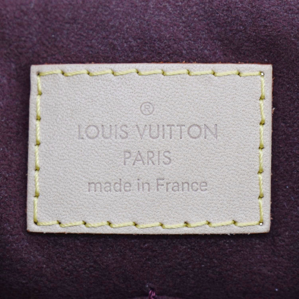 LOUIS VUITTON Soufflot MM Monogram Canvas Shoulder Bag Brown