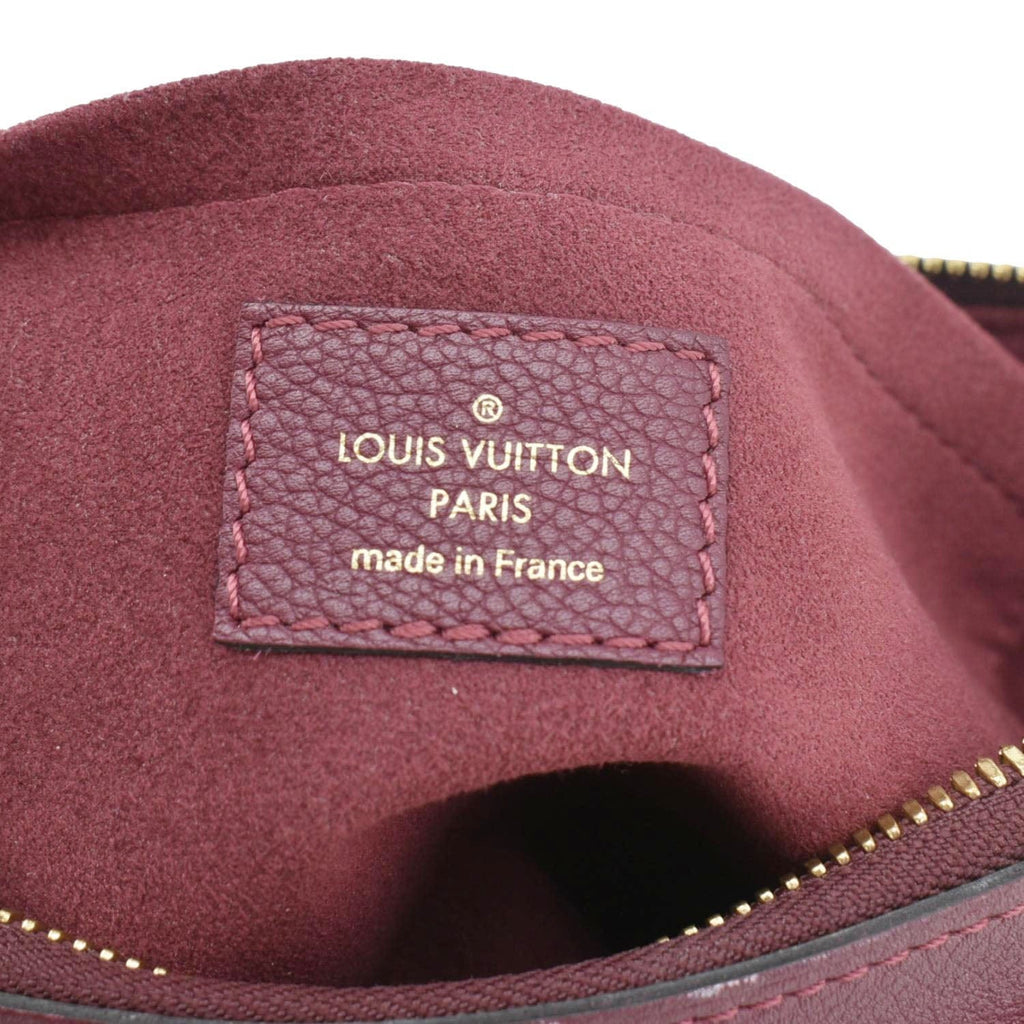 LOUIS VUITTON Pallas BB Monogram Canvas Shoulder Bag Brown
