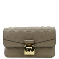 LOUIS VUITTON Marceau PM Monogram Empreinte Leather Shoulder Bag Turtledove