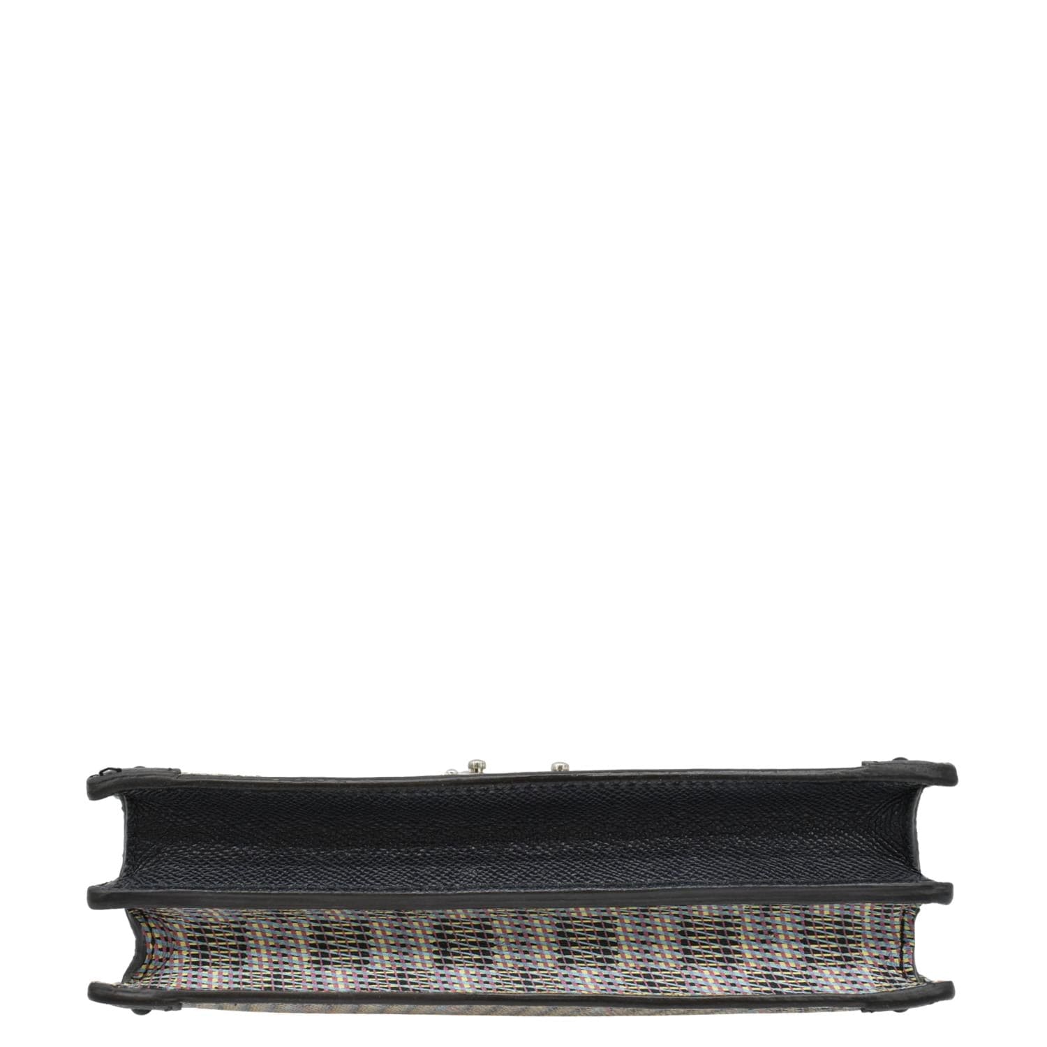 LOUIS VUITTON Trunk Clutch Damier Monogram LV Pop Crossbody Bag Multicolor