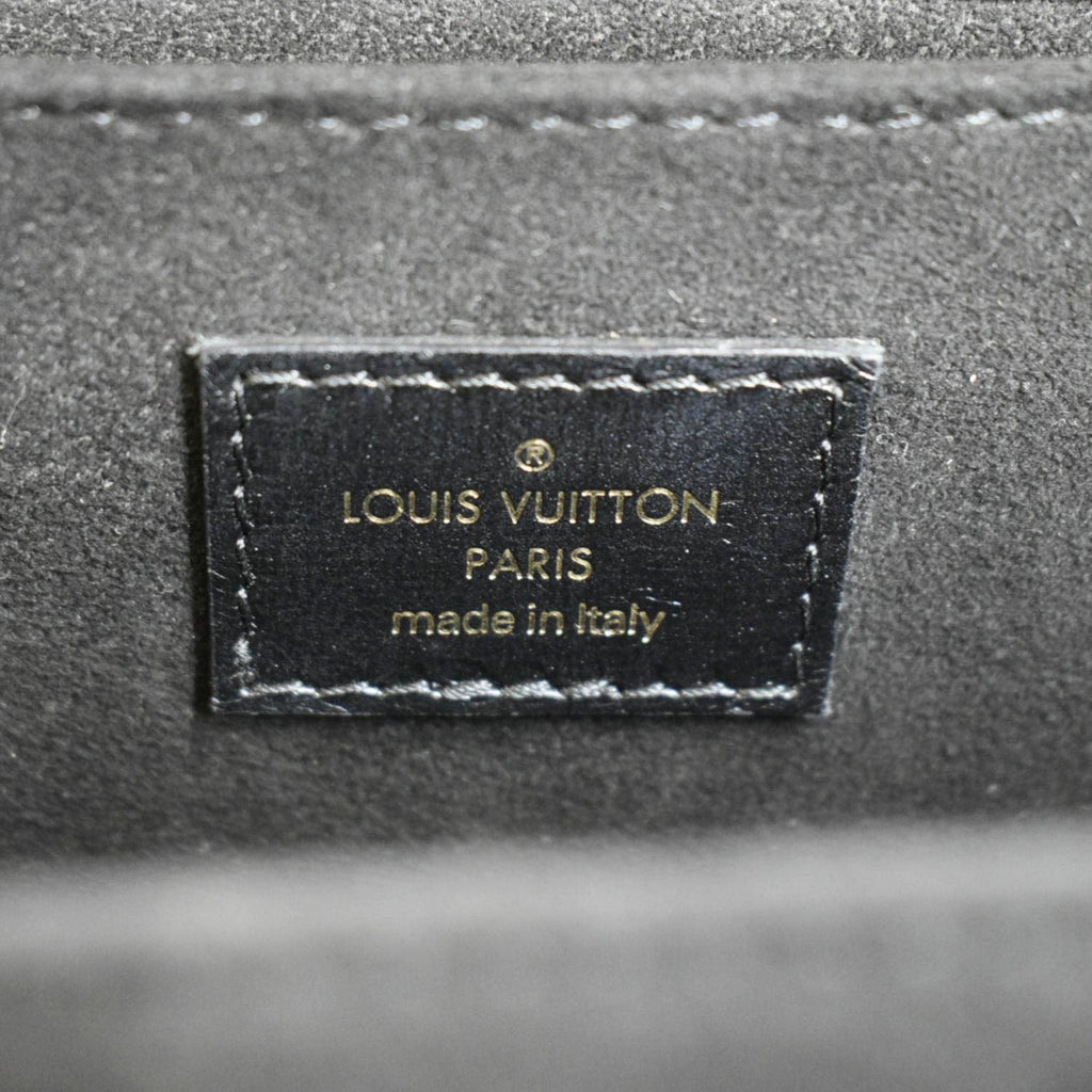 LOUIS VUITTON Metis Pochette Brogue Reverse Monogram Shoulder Bag Black
