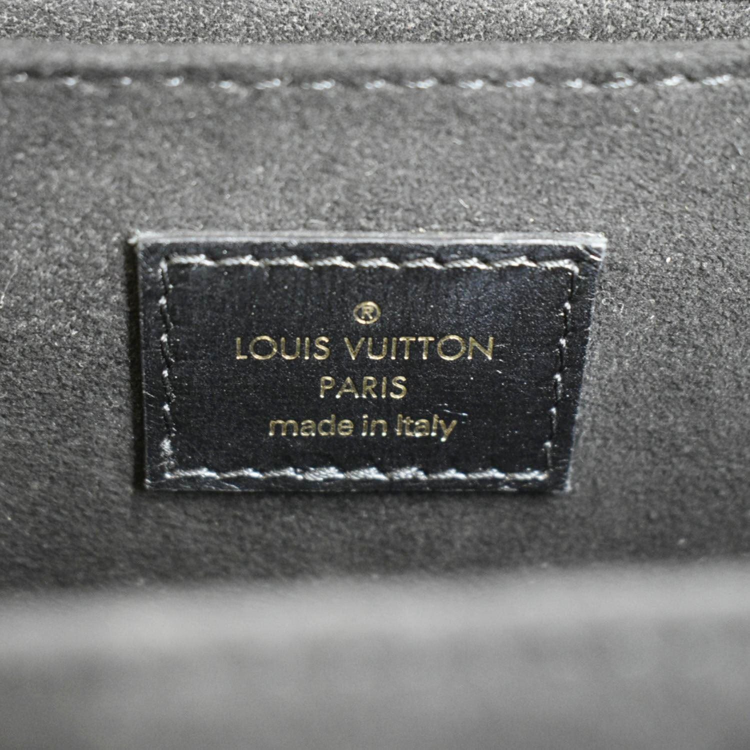 LOUIS VUITTON Metis Pochette Brogue Reverse Monogram Shoulder Bag Black