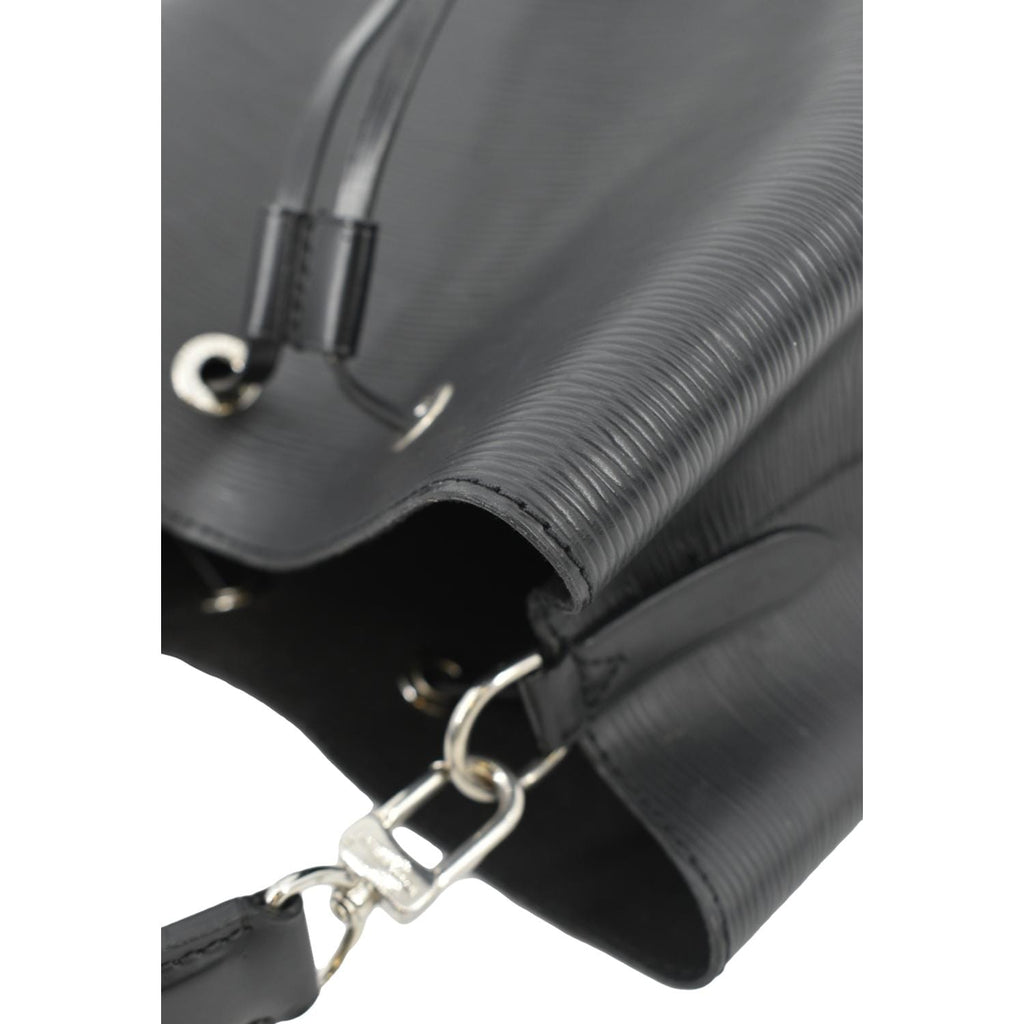 LOUIS VUITTON NeoNoe Epi Leather Shoulder Bag Black
