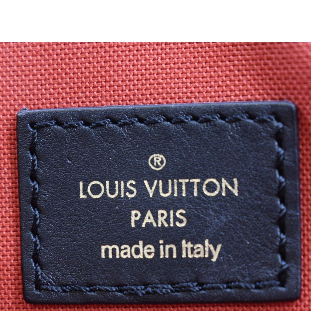 LOUIS VUITTON Onthego GM Giant Monogram Canvas Tote Shoulder Bag Brown