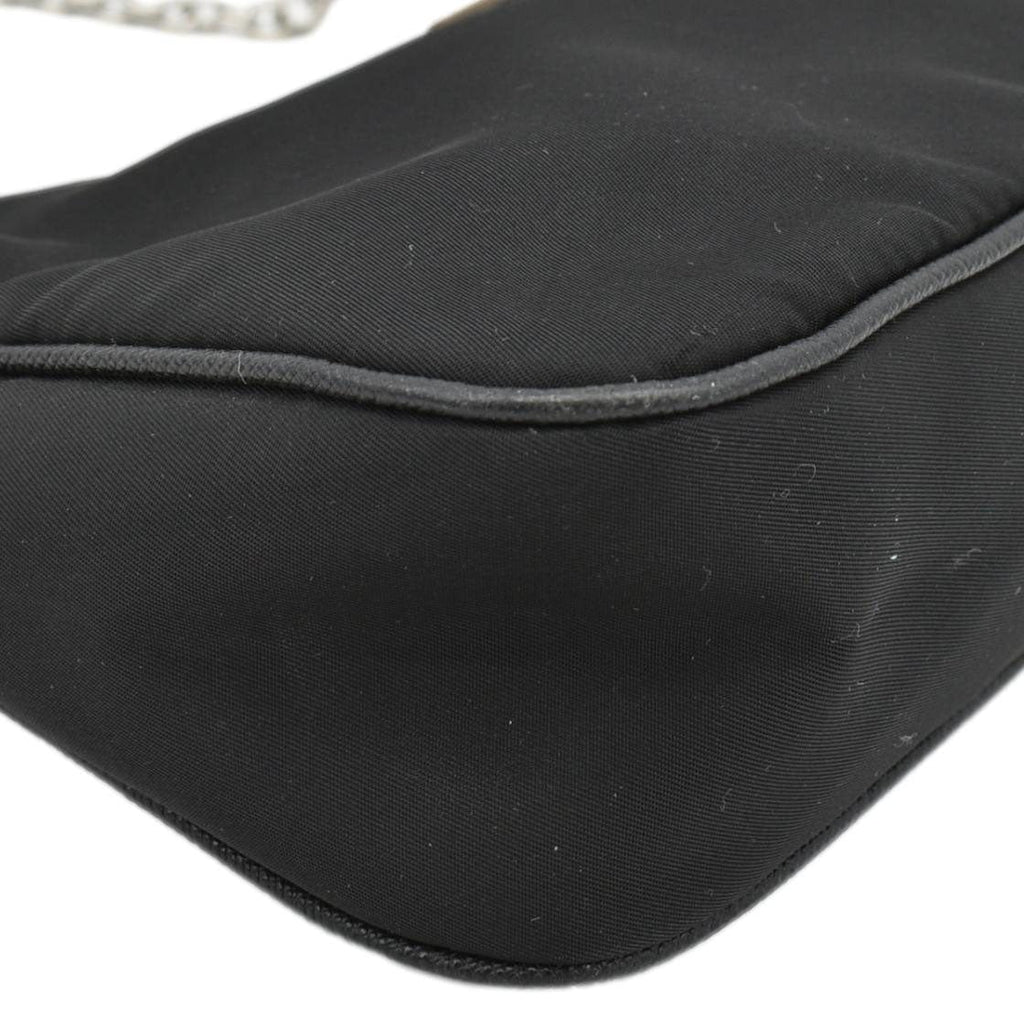 PRADA Re-Edition 2005 Re-Nylon Shoulder Bag Black