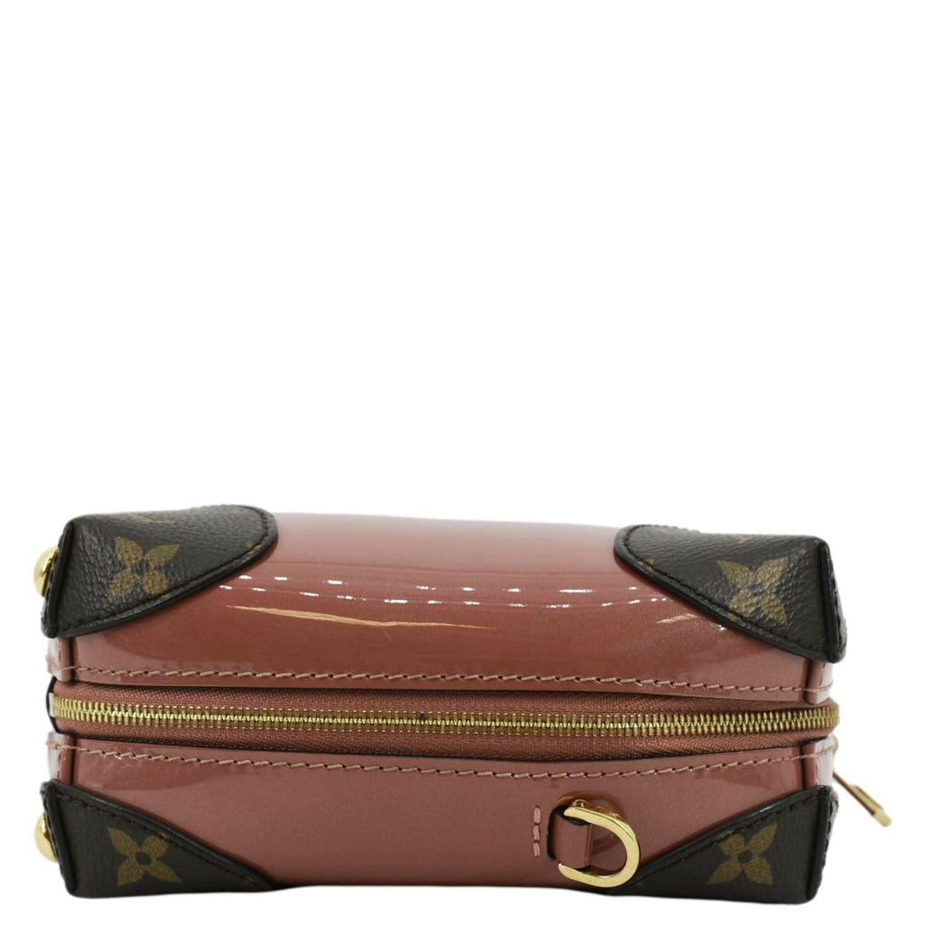LOUIS VUITTON Venice Monogram Vernis Leather Shoulder Bag Coral